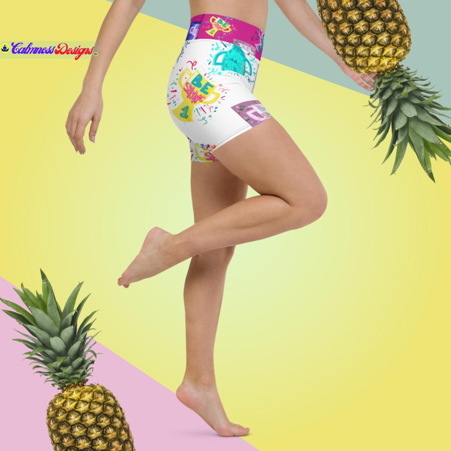 Be Strong, # 1, Yoga Shorts