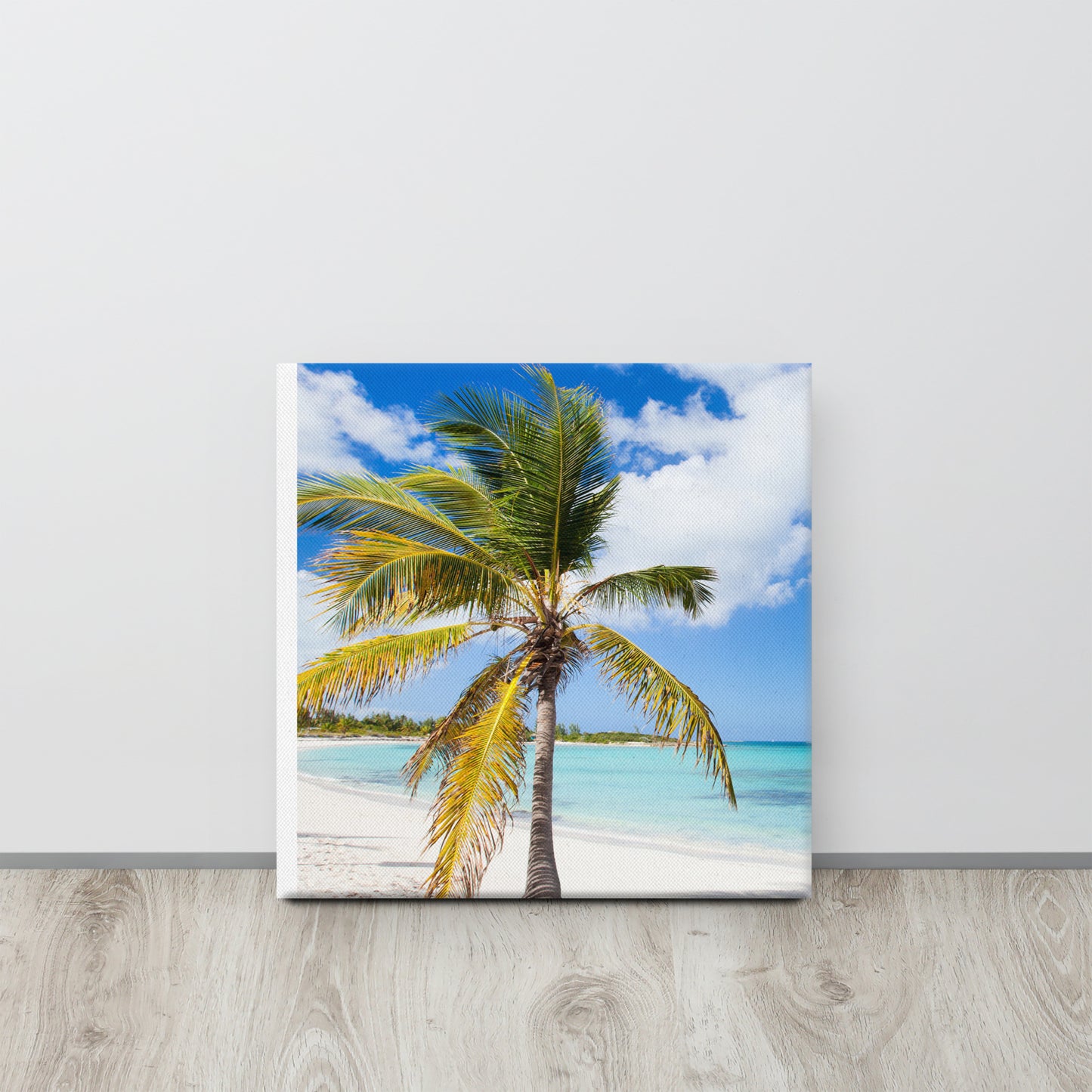 Beautiful Caribbean Beach, Canvas