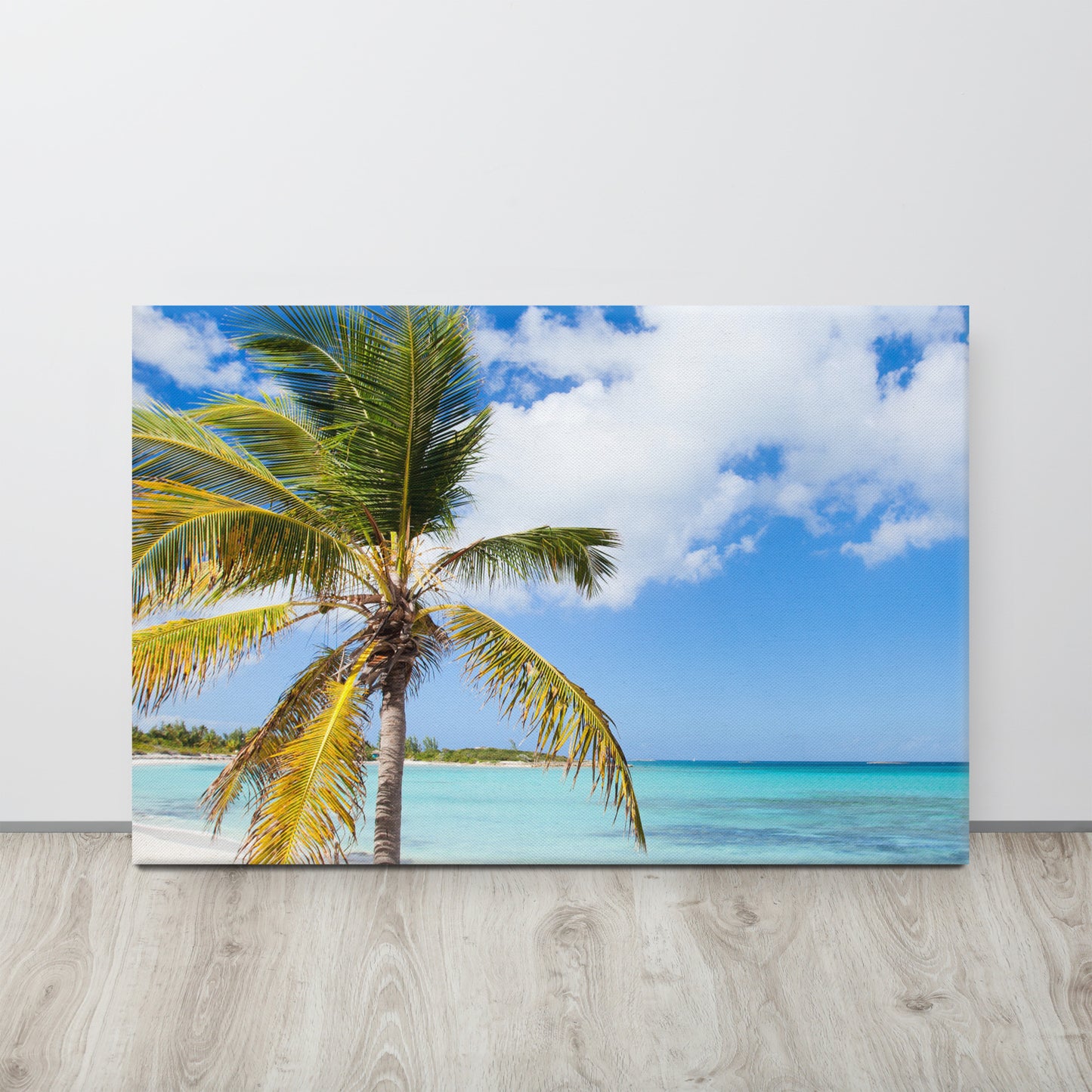 Beautiful Caribbean Beach, Canvas