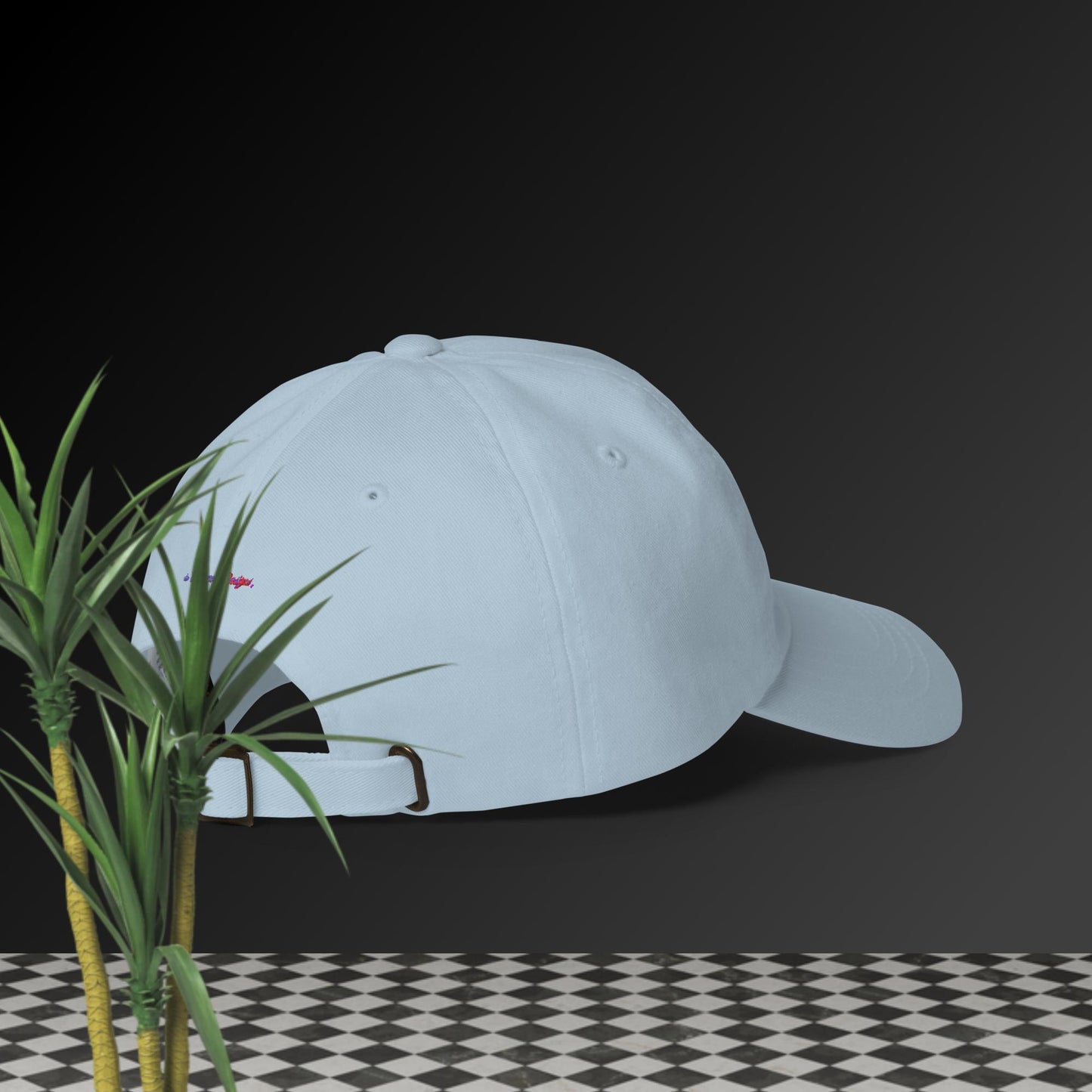 Swordfish Illustration, Calmnessdesign.com Logo, Dad hat