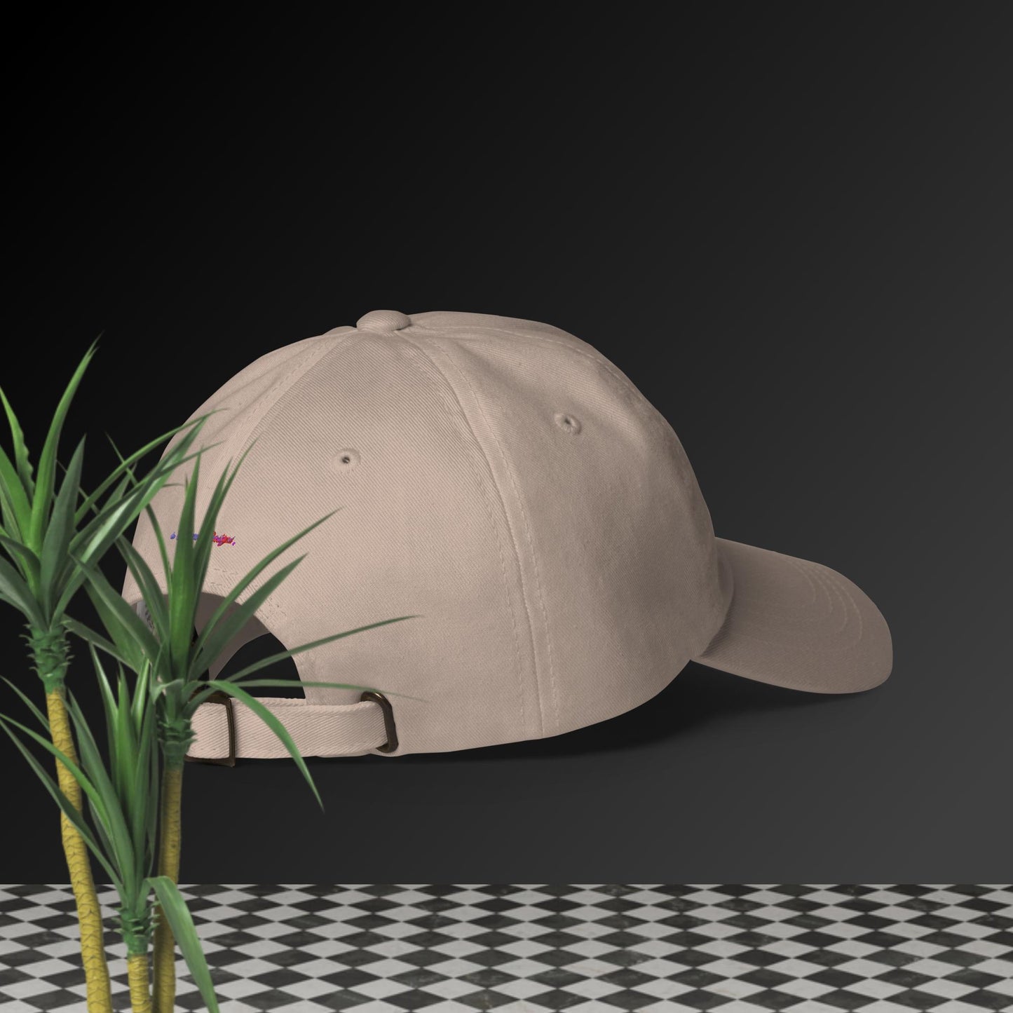 Swordfish Illustration, Calmnessdesign.com Logo, Dad hat