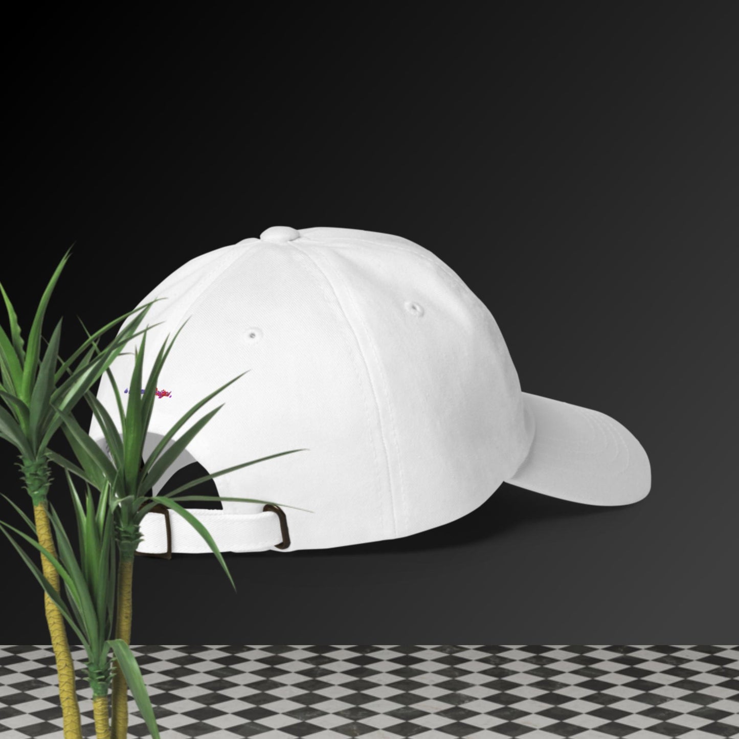 Swordfish Illustration, Calmnessdesign.com Logo, Dad hat