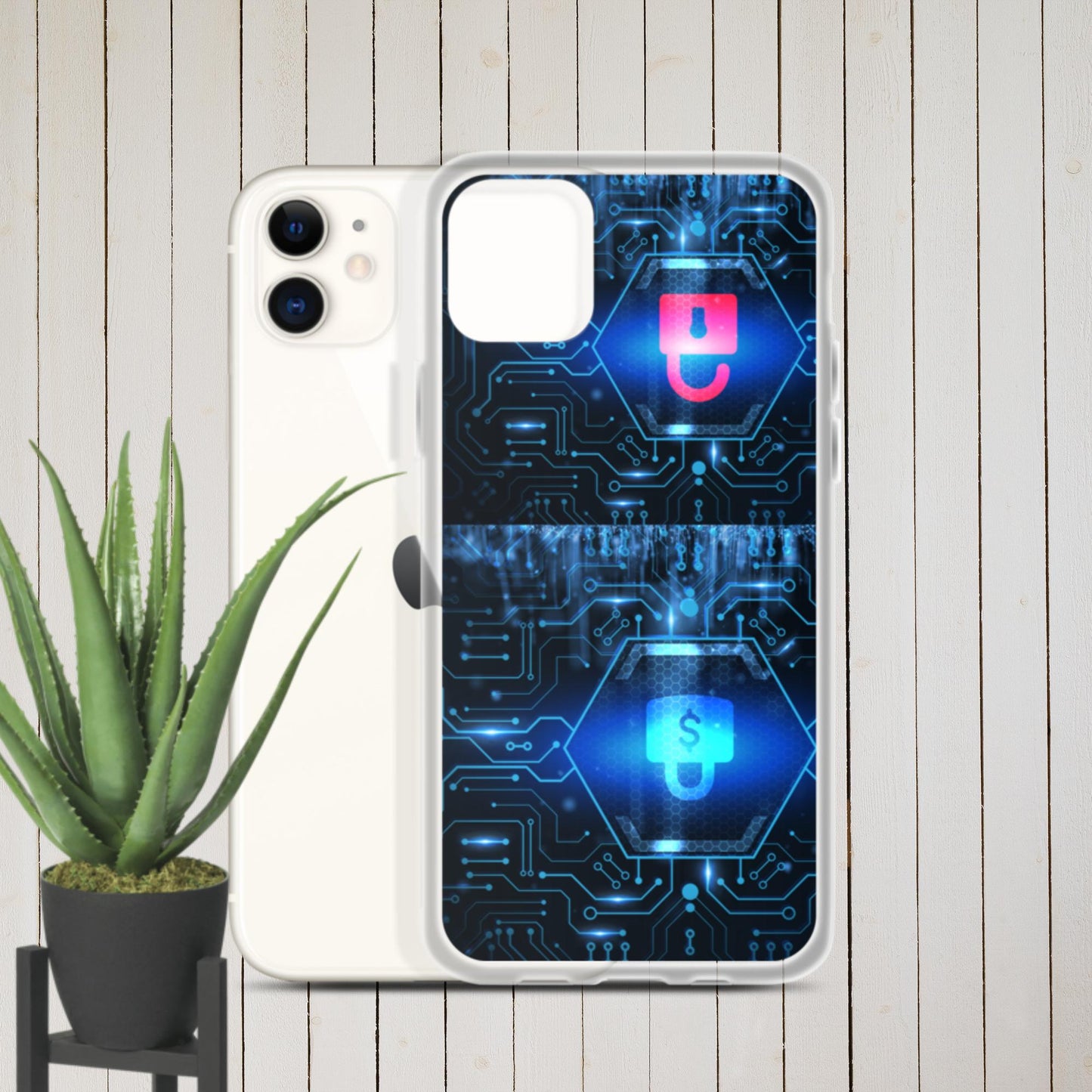Cyber Security Data Protection Business Technology Privacy, Clear Case for iPhone®