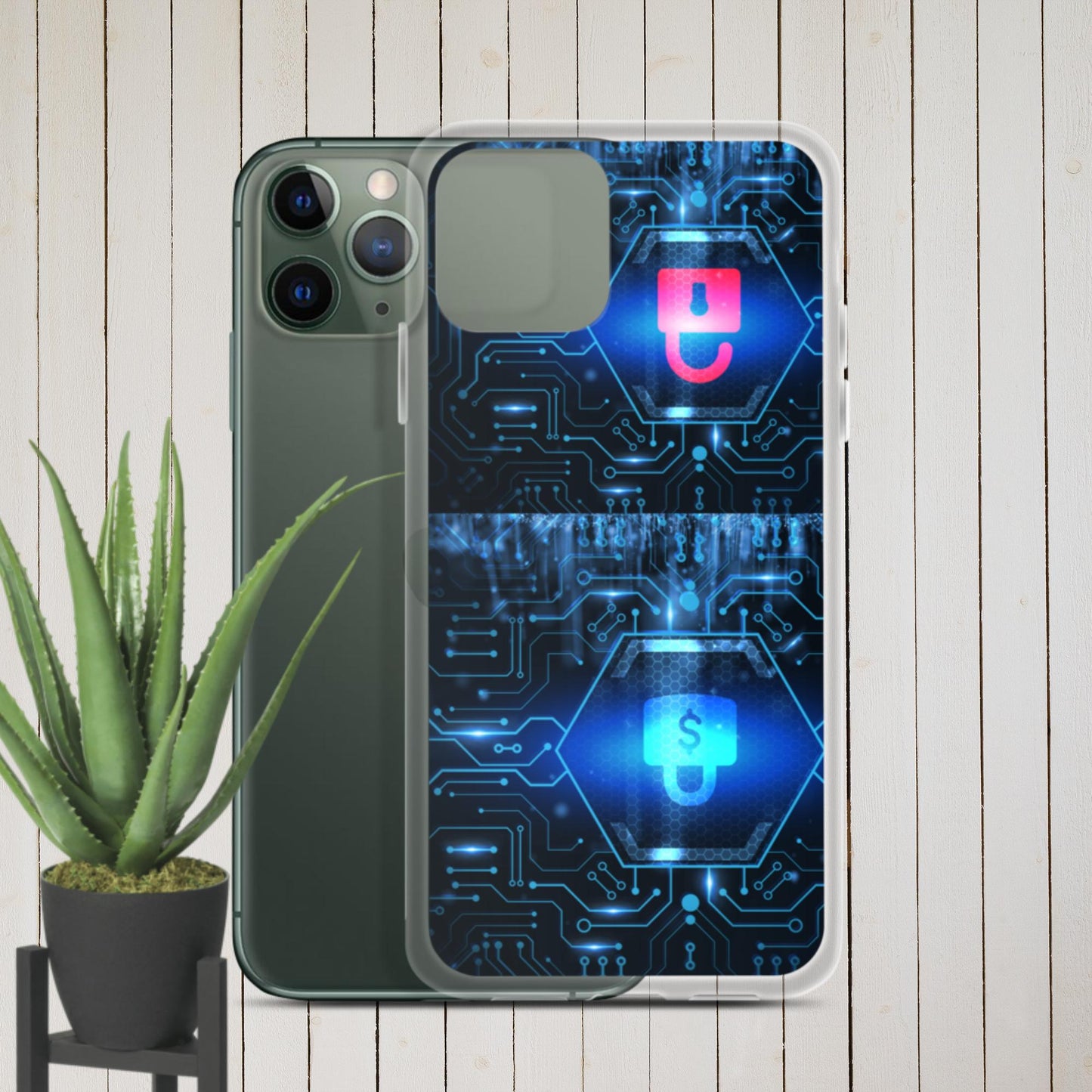 Cyber Security Data Protection Business Technology Privacy, Clear Case for iPhone®