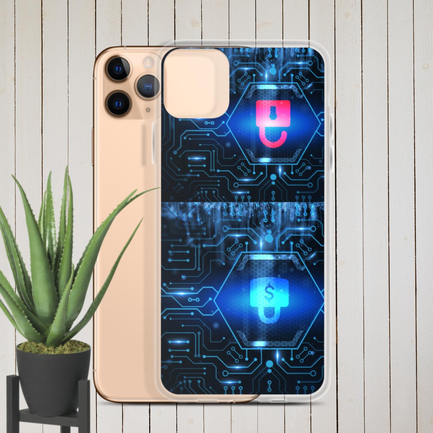 Cyber Security Data Protection Business Technology Privacy, Clear Case for iPhone®