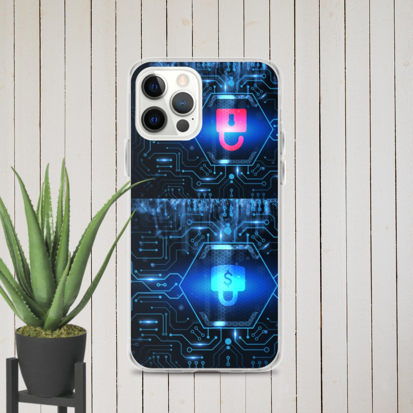 Cyber Security Data Protection Business Technology Privacy, Clear Case for iPhone®