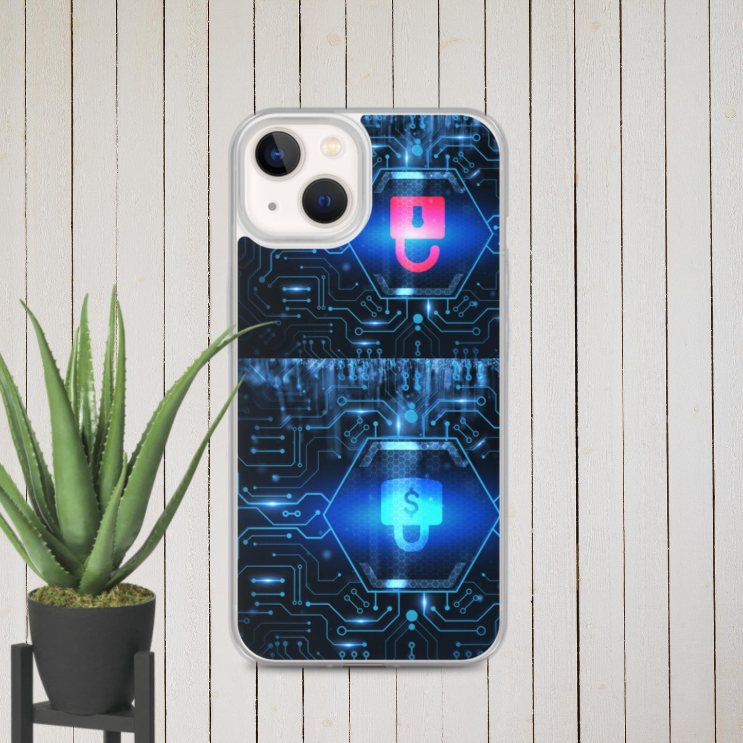 Cyber Security Data Protection Business Technology Privacy, Clear Case for iPhone®