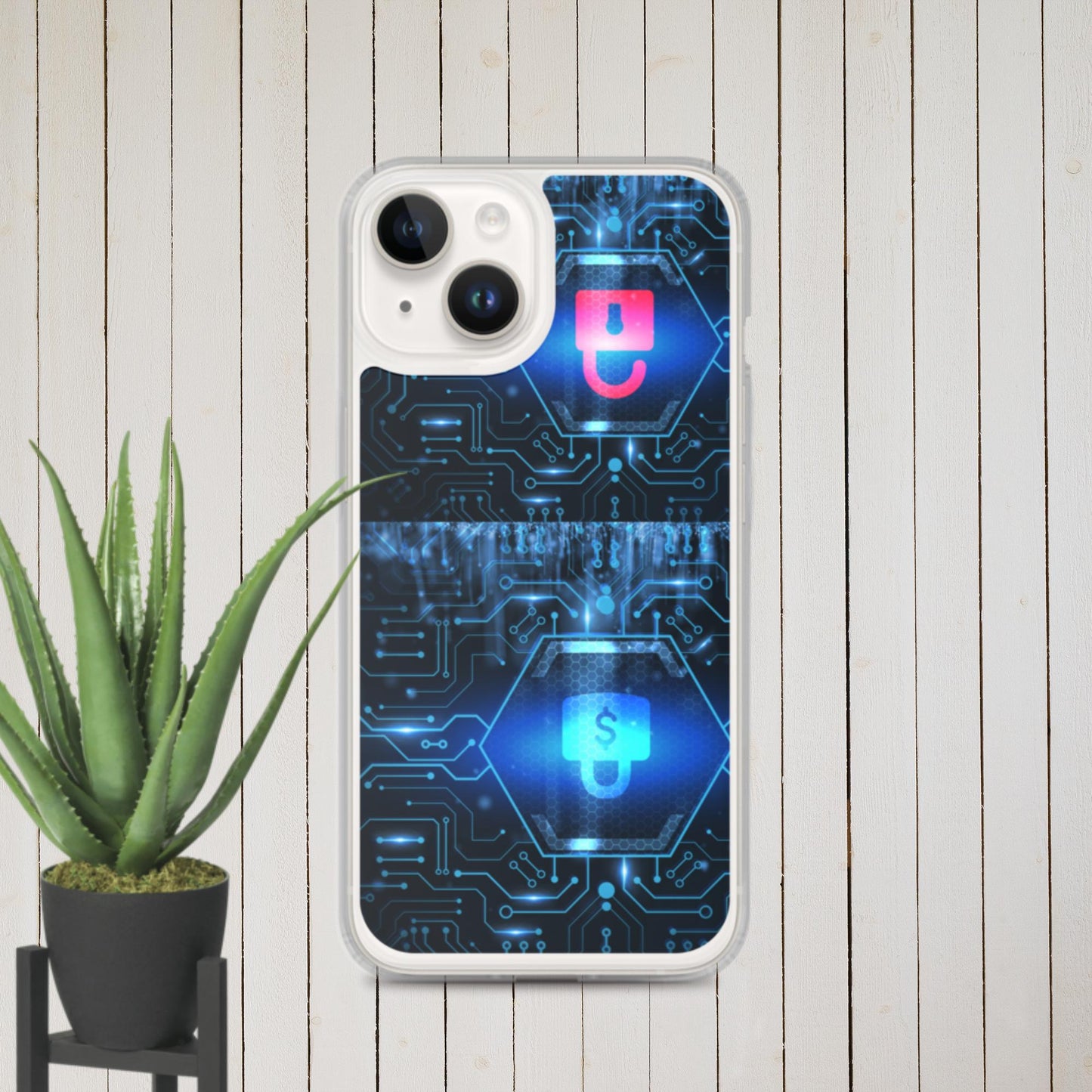 Cyber Security Data Protection Business Technology Privacy, Clear Case for iPhone®