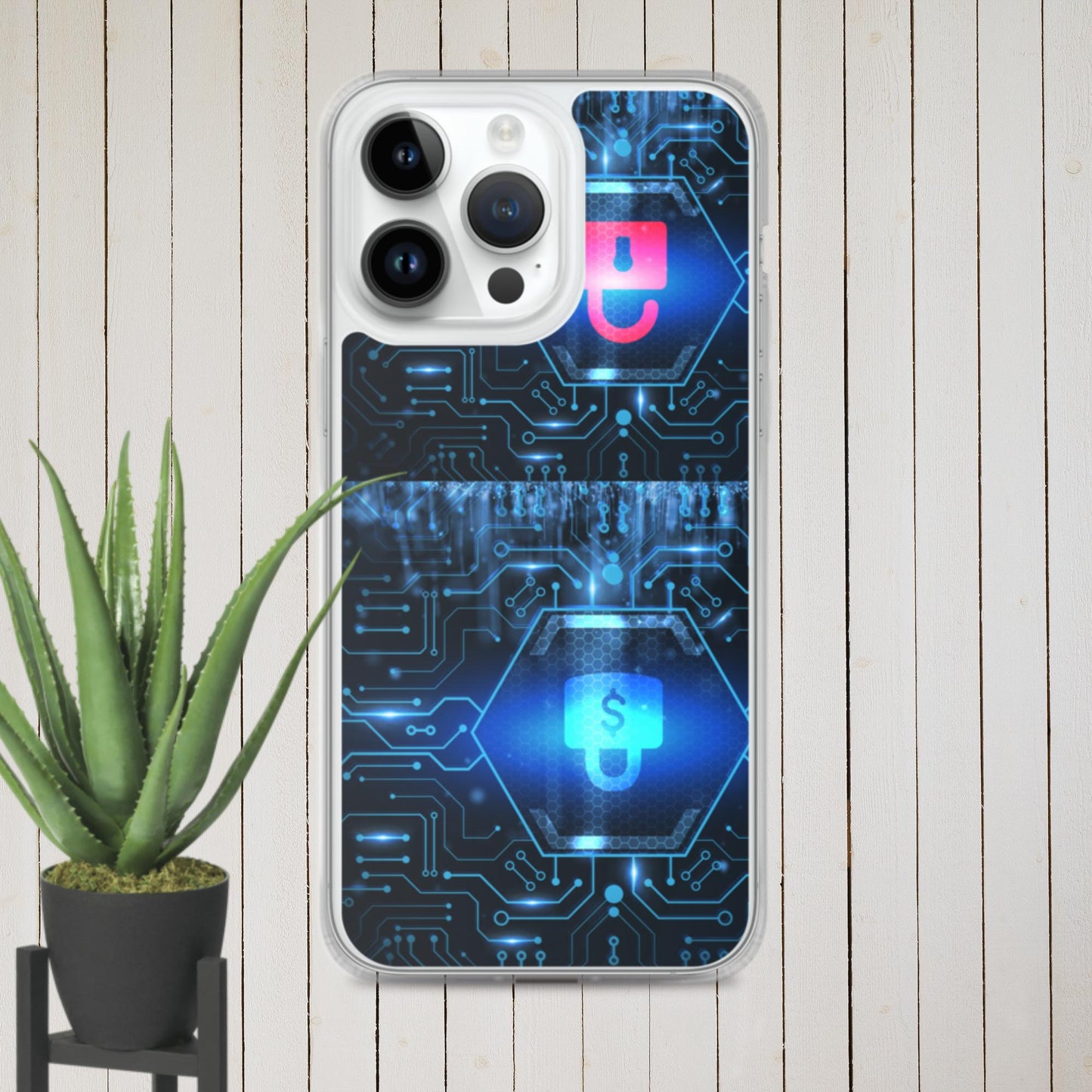 Cyber Security Data Protection Business Technology Privacy, Clear Case for iPhone®