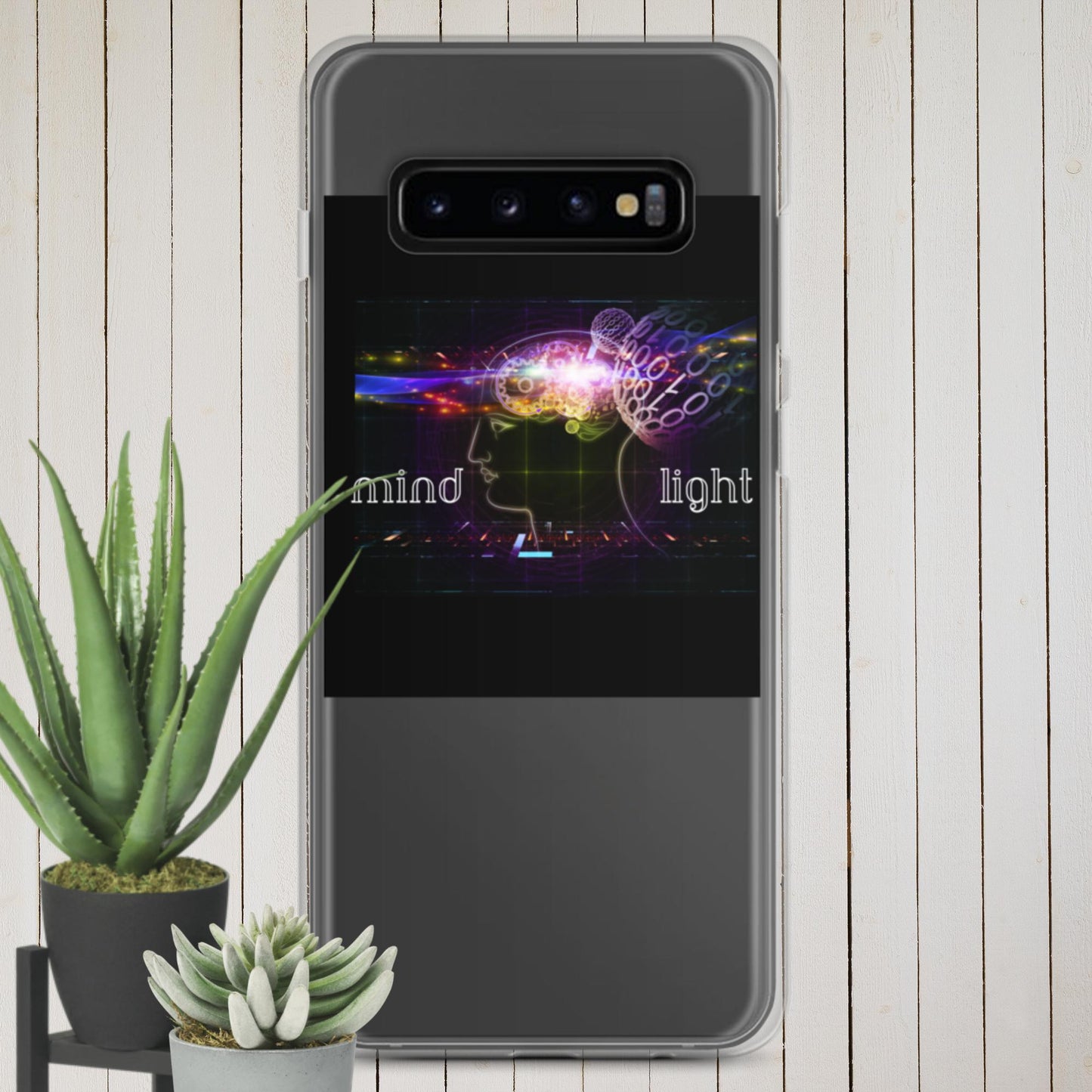 Composition of Head Outlines, Subject of Intelligence, Clear Case for Samsung®