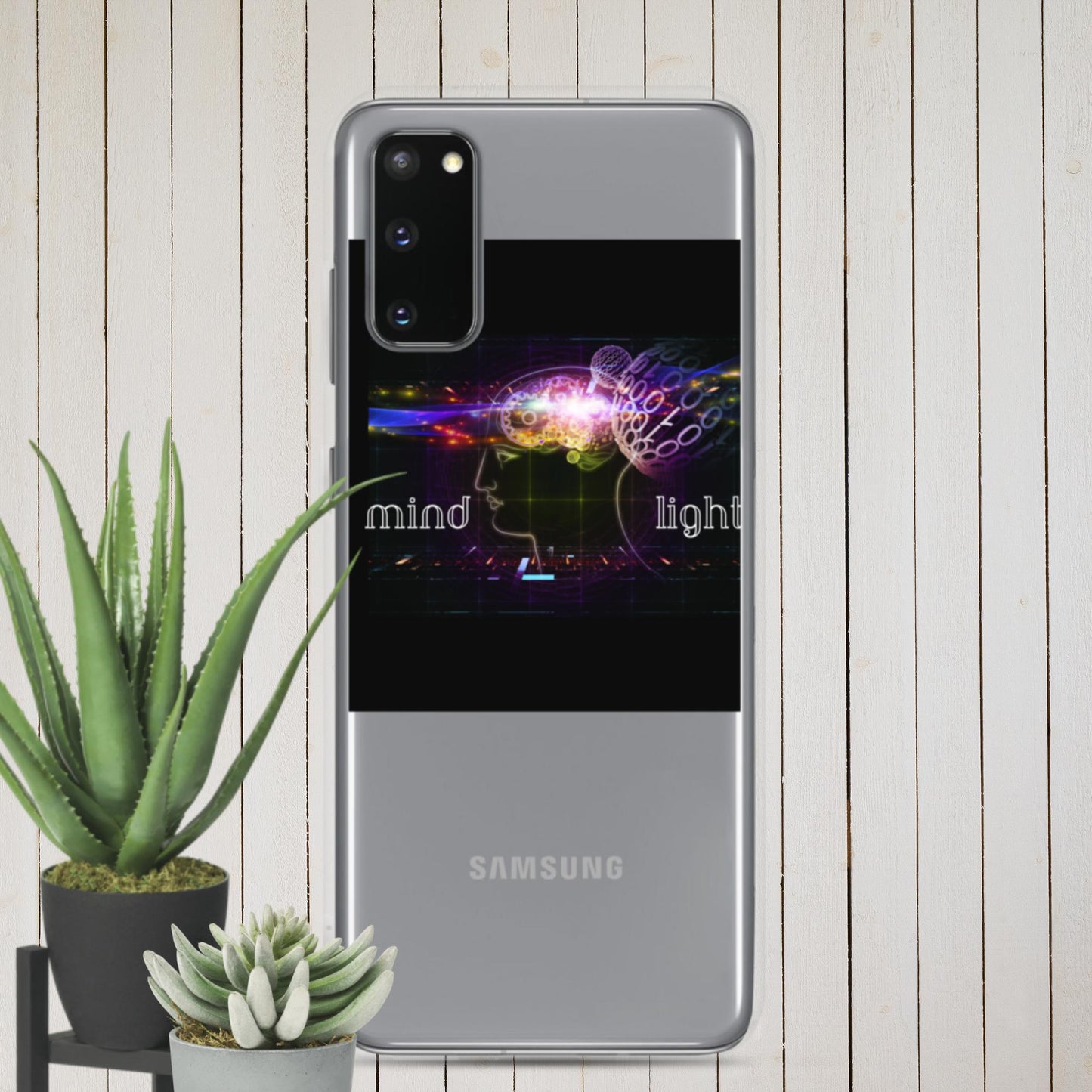 Composition of Head Outlines, Subject of Intelligence, Clear Case for Samsung®