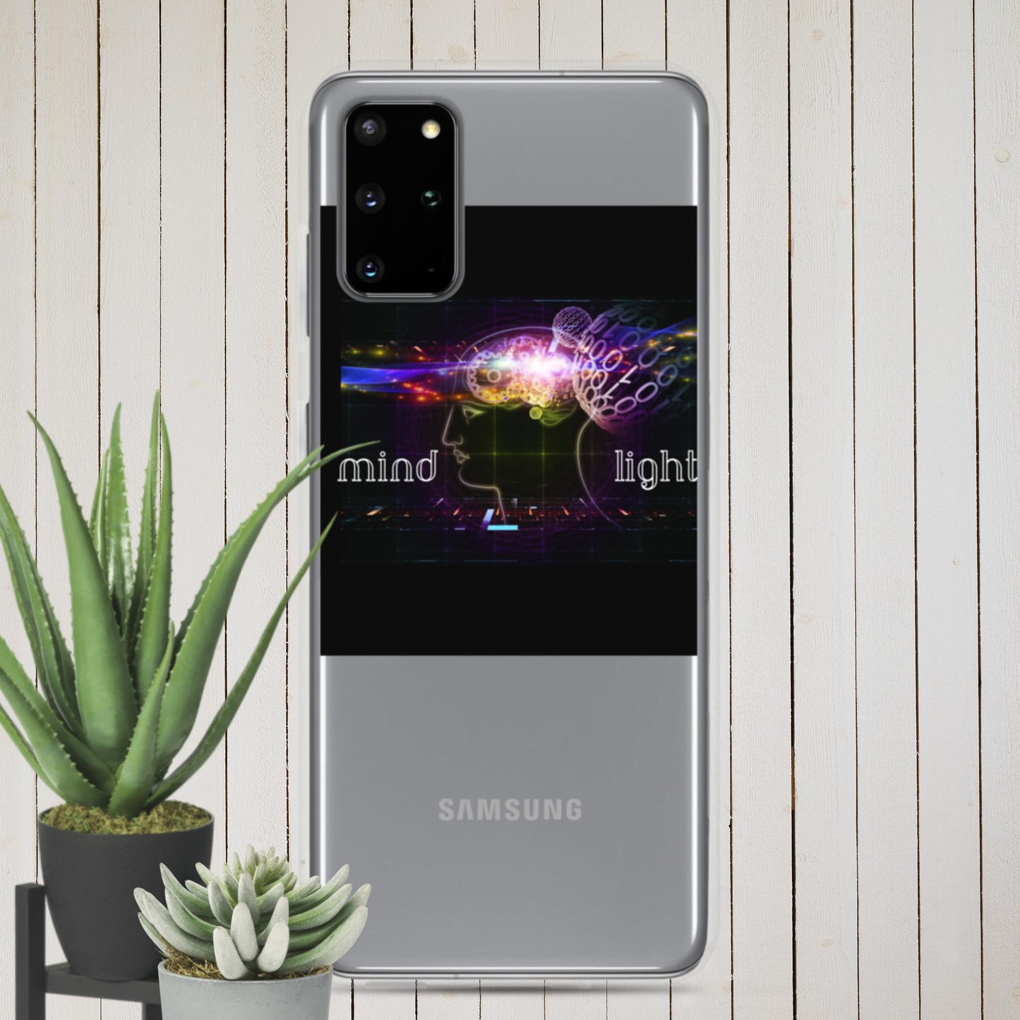 Composition of Head Outlines, Subject of Intelligence, Clear Case for Samsung®