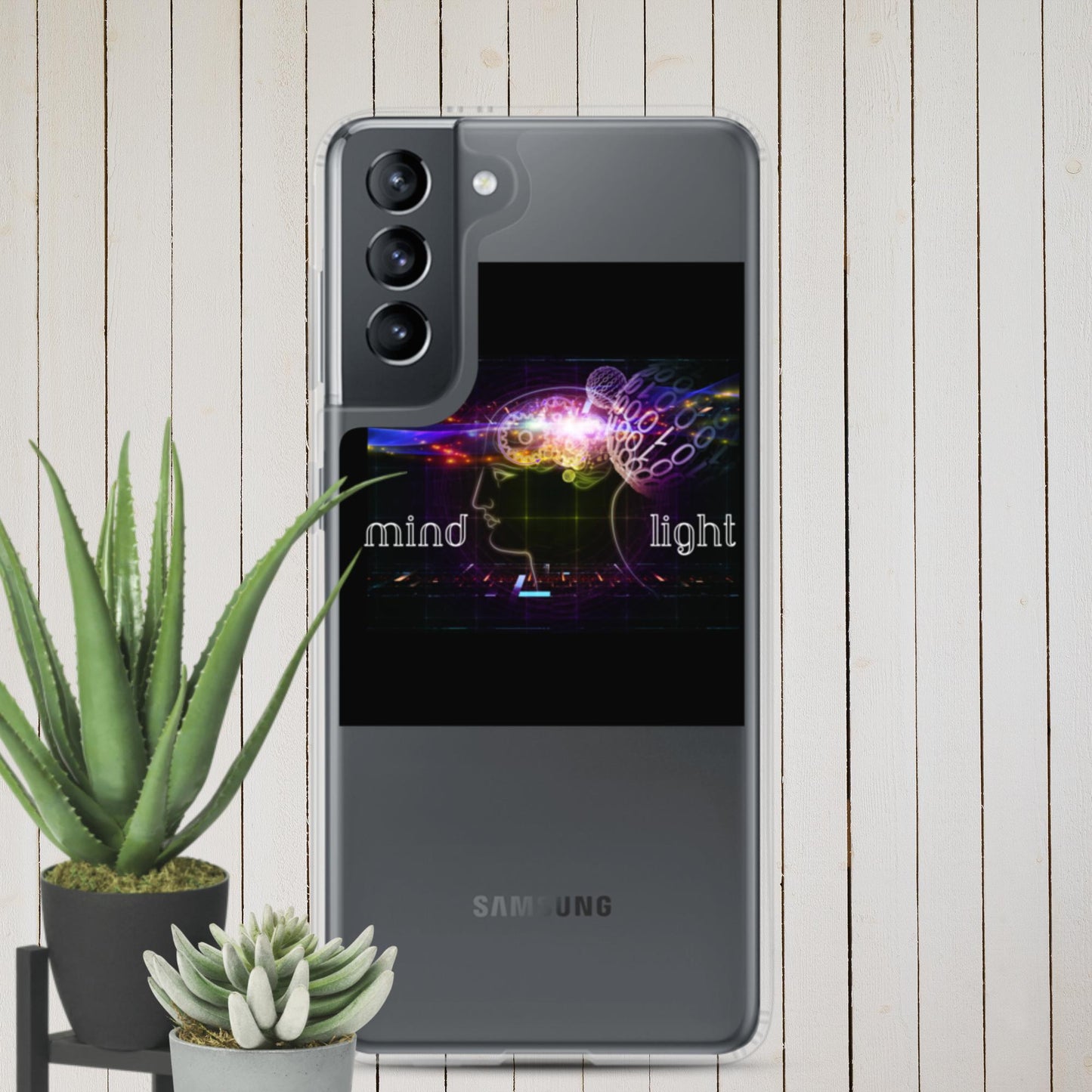Composition of Head Outlines, Subject of Intelligence, Clear Case for Samsung®