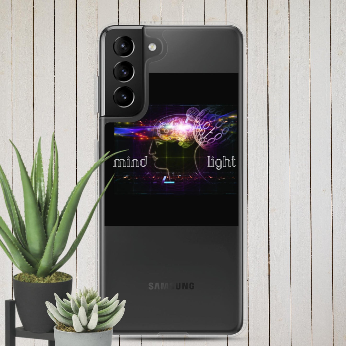 Composition of Head Outlines, Subject of Intelligence, Clear Case for Samsung®