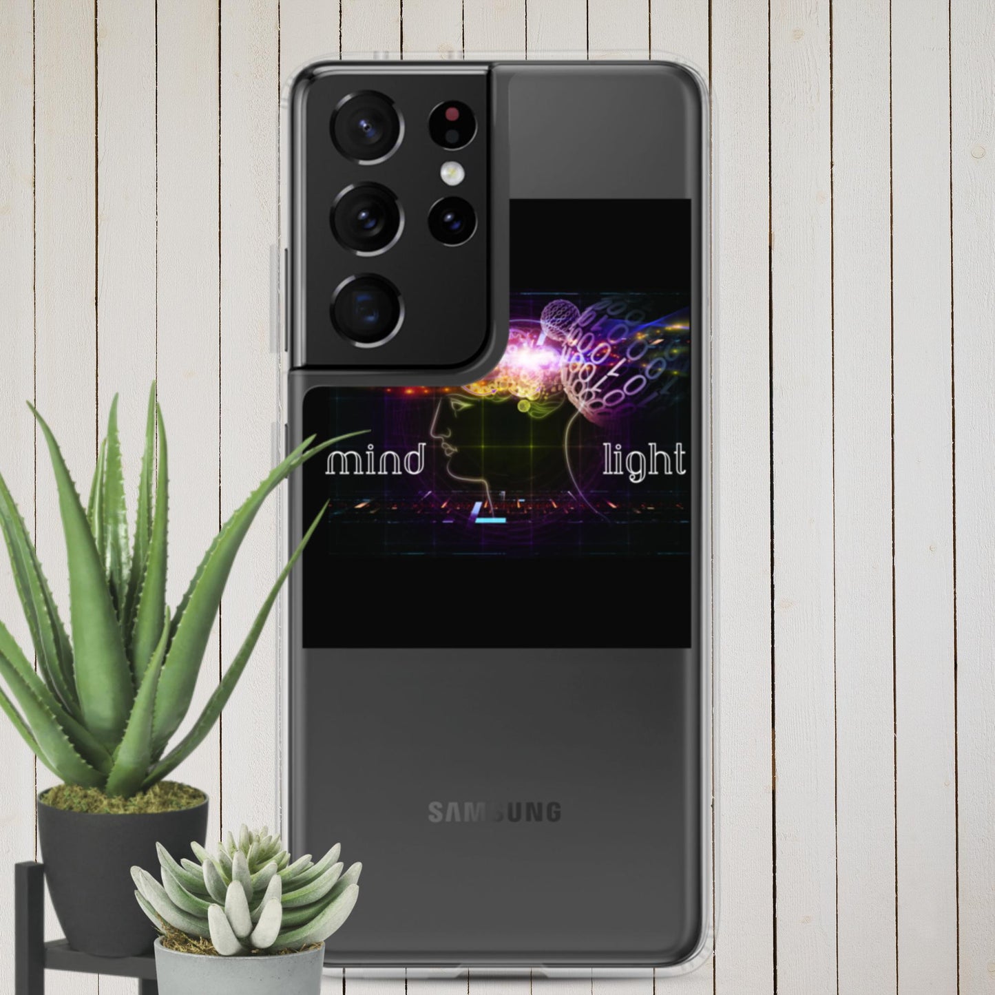 Composition of Head Outlines, Subject of Intelligence, Clear Case for Samsung®