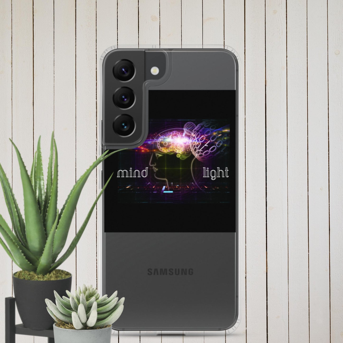 Composition of Head Outlines, Subject of Intelligence, Clear Case for Samsung®