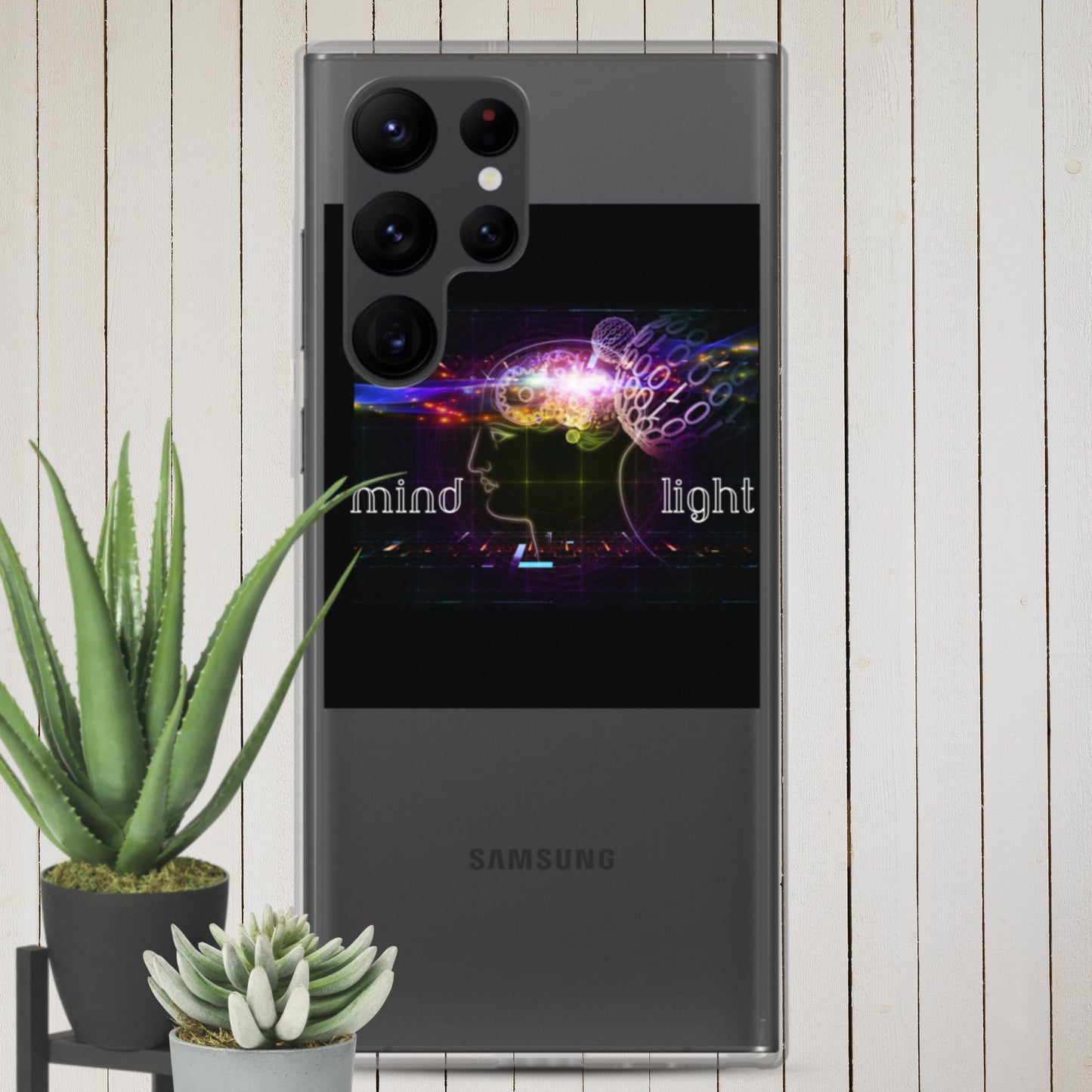 Composition of Head Outlines, Subject of Intelligence, Clear Case for Samsung®