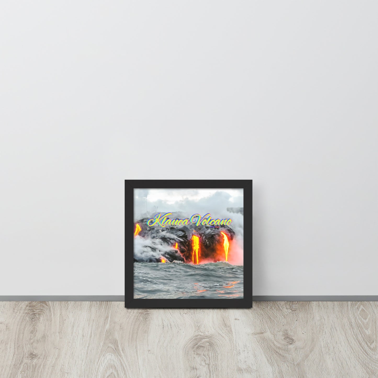 Klauea Volcano in Big Island Hawaii, Framed poster