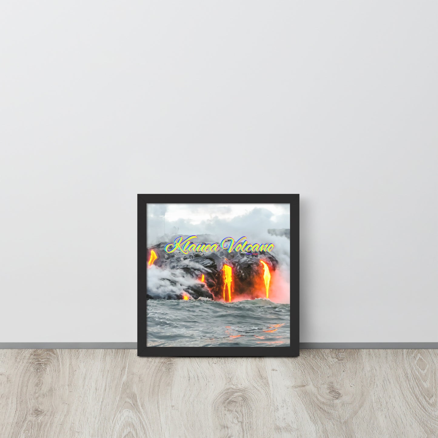 Klauea Volcano in Big Island Hawaii, Framed poster