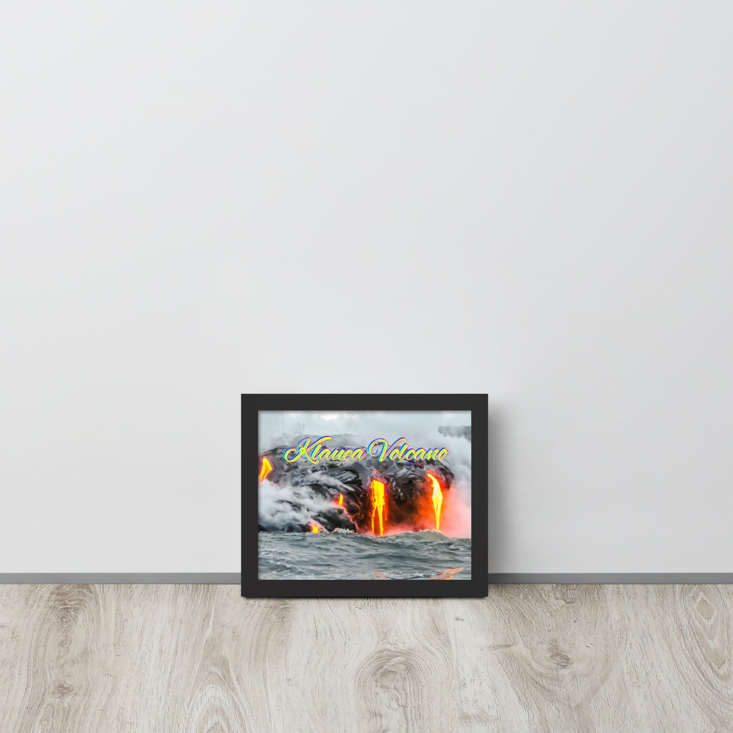 Klauea Volcano in Big Island Hawaii, Framed poster