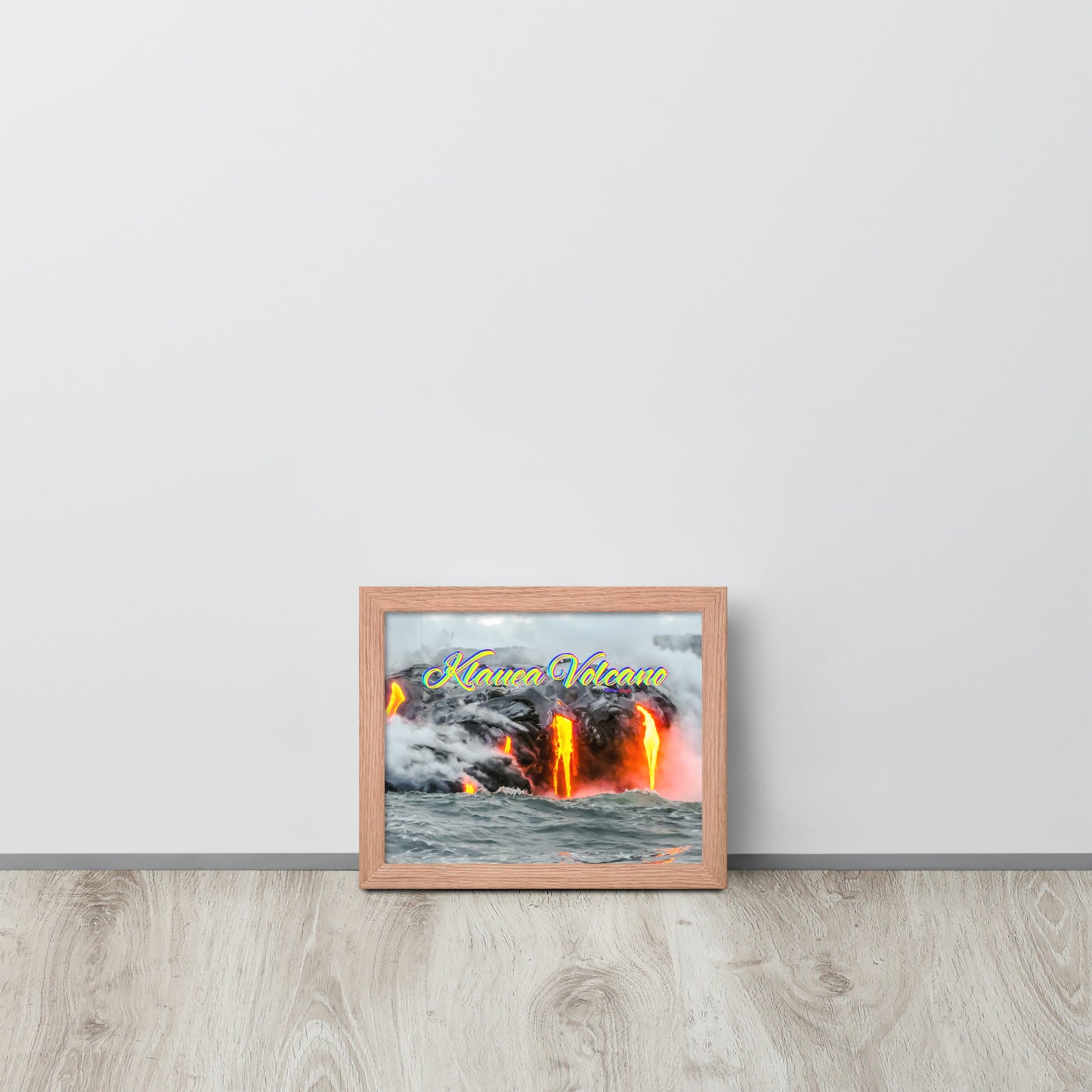 Klauea Volcano in Big Island Hawaii, Framed poster