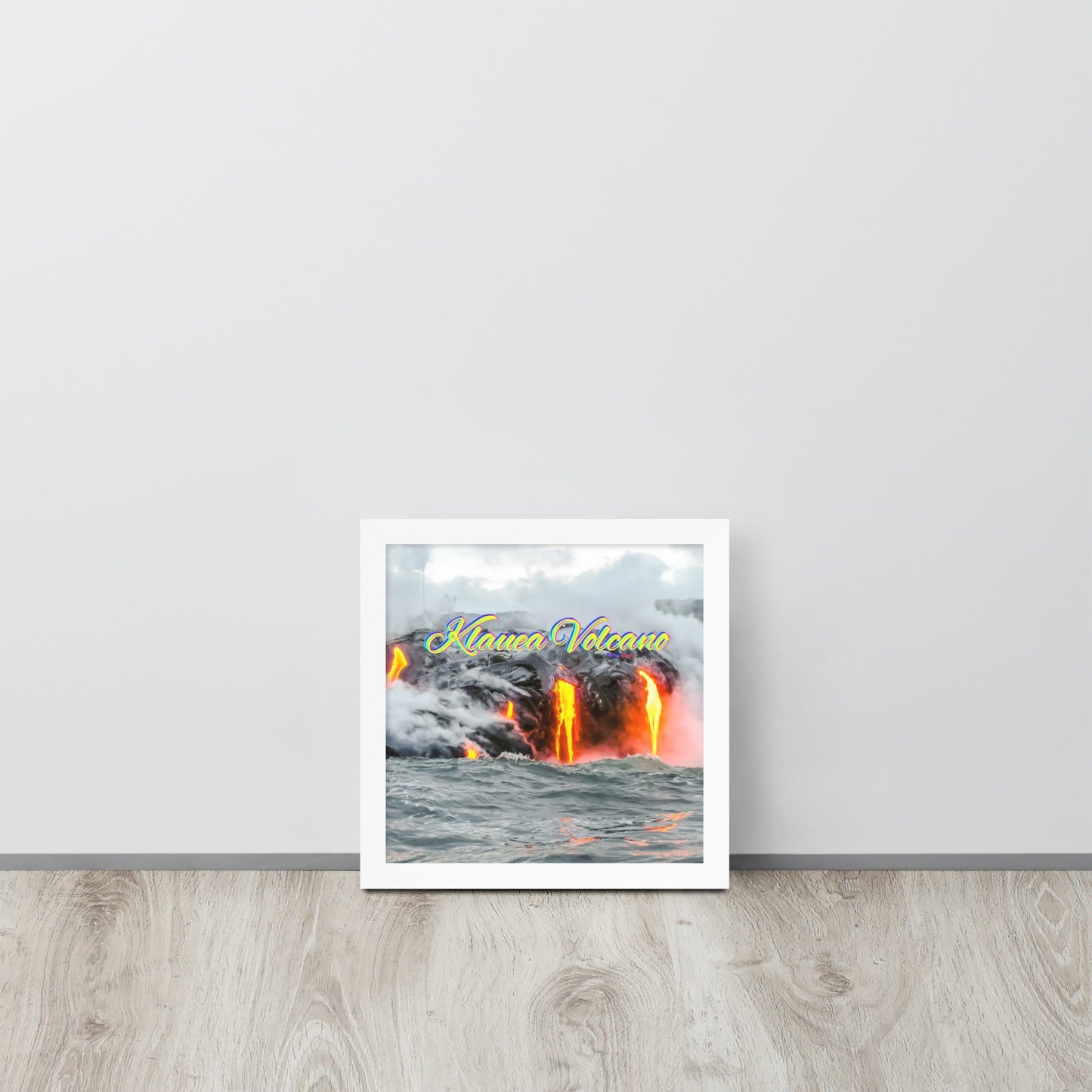 Klauea Volcano in Big Island Hawaii, Framed poster