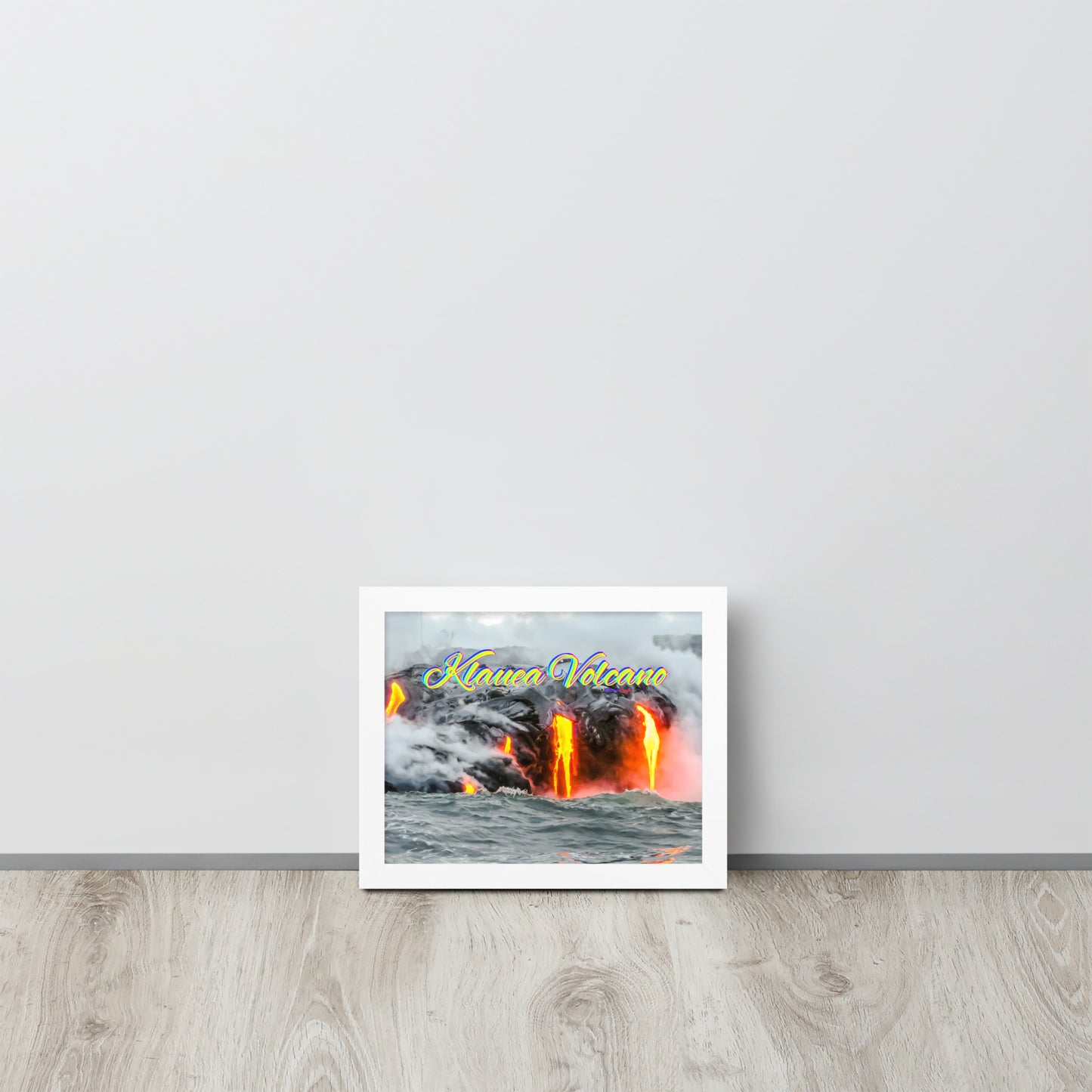 Klauea Volcano in Big Island Hawaii, Framed poster