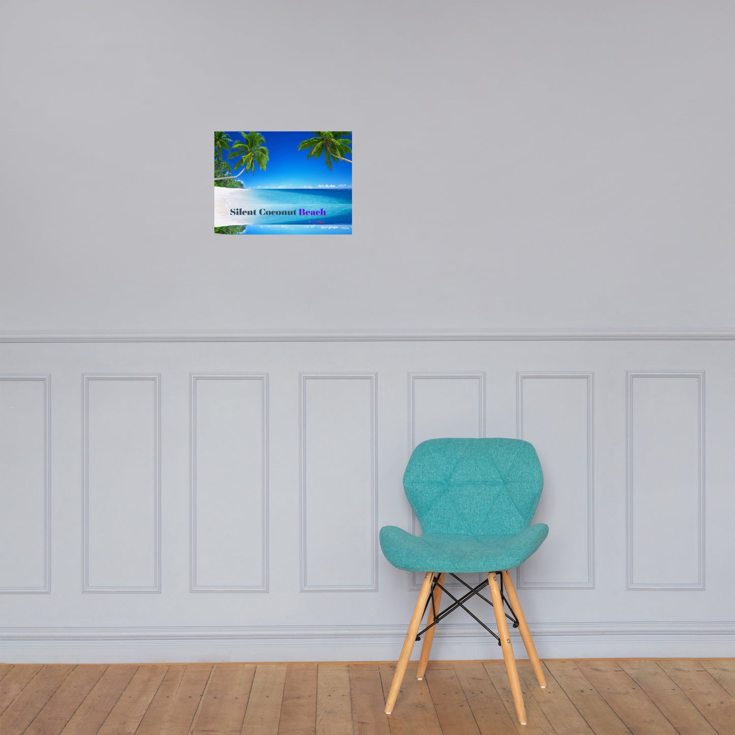 Silent Coconut Beach, Poster