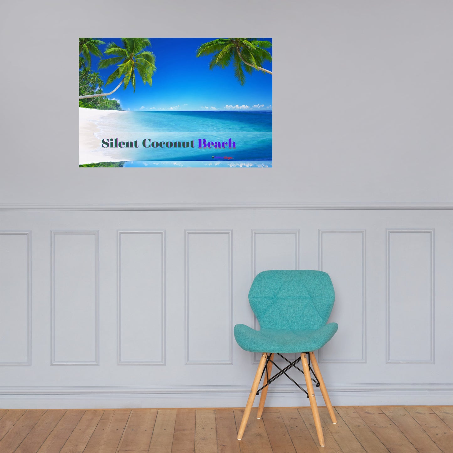 Silent Coconut Beach, Poster