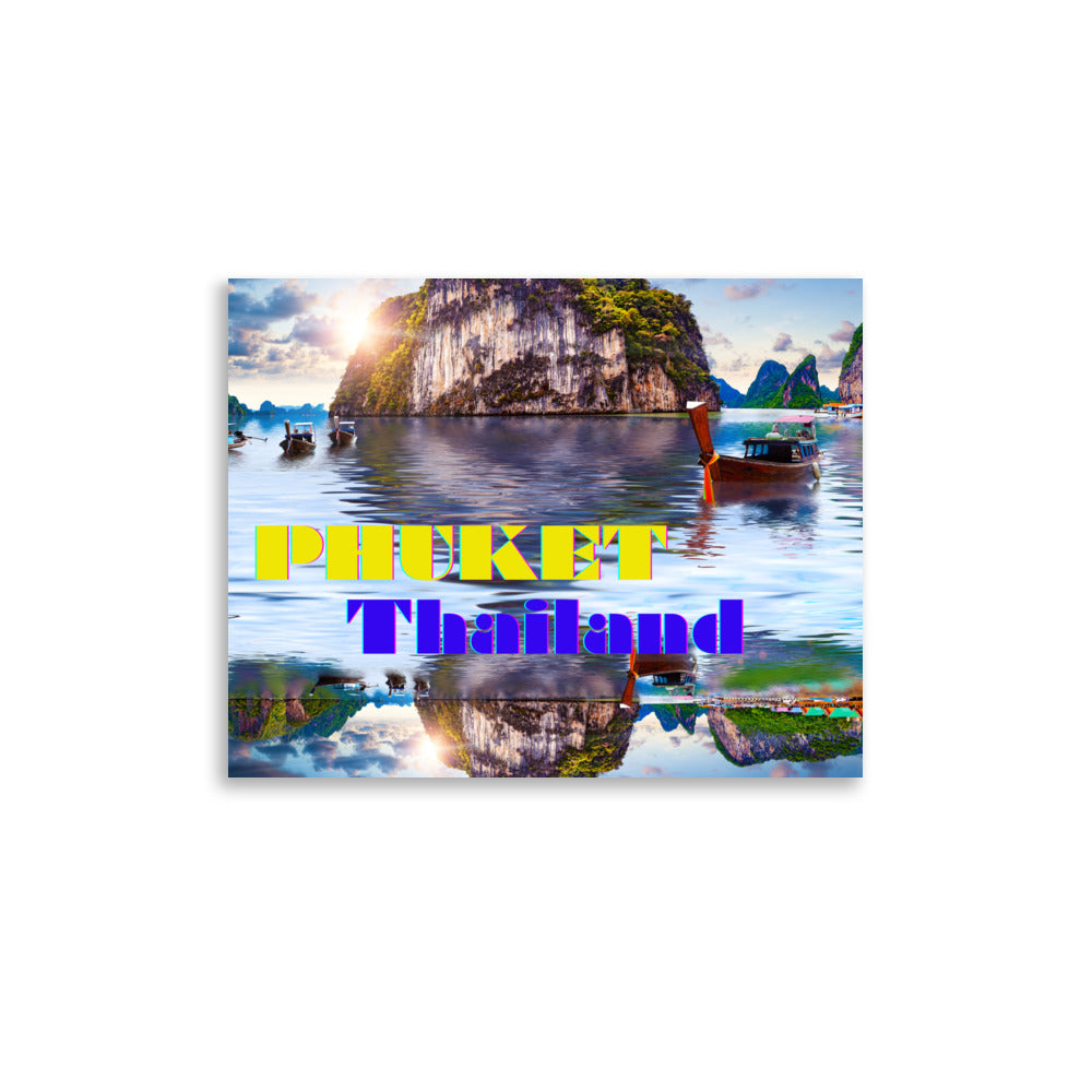 Scenic Phuket Landscape, Thailand, Poster