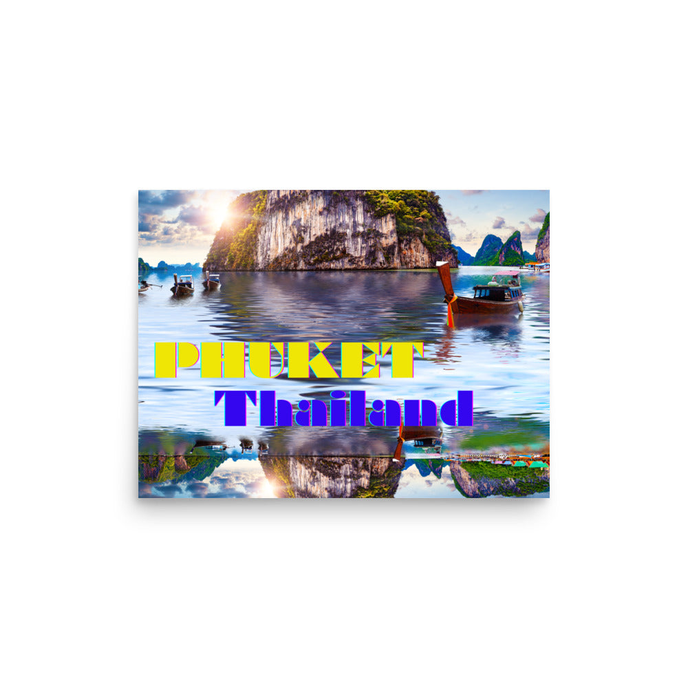 Scenic Phuket Landscape, Thailand, Poster