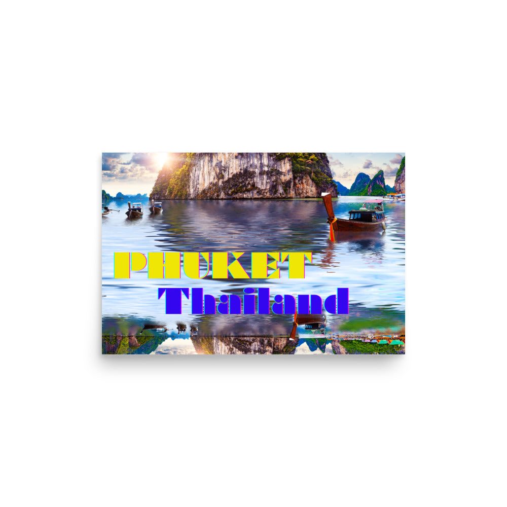 Scenic Phuket Landscape, Thailand, Poster