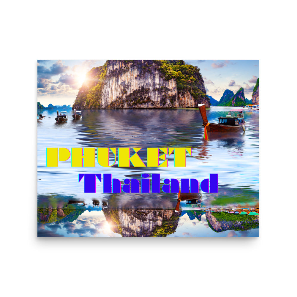 Scenic Phuket Landscape, Thailand, Poster