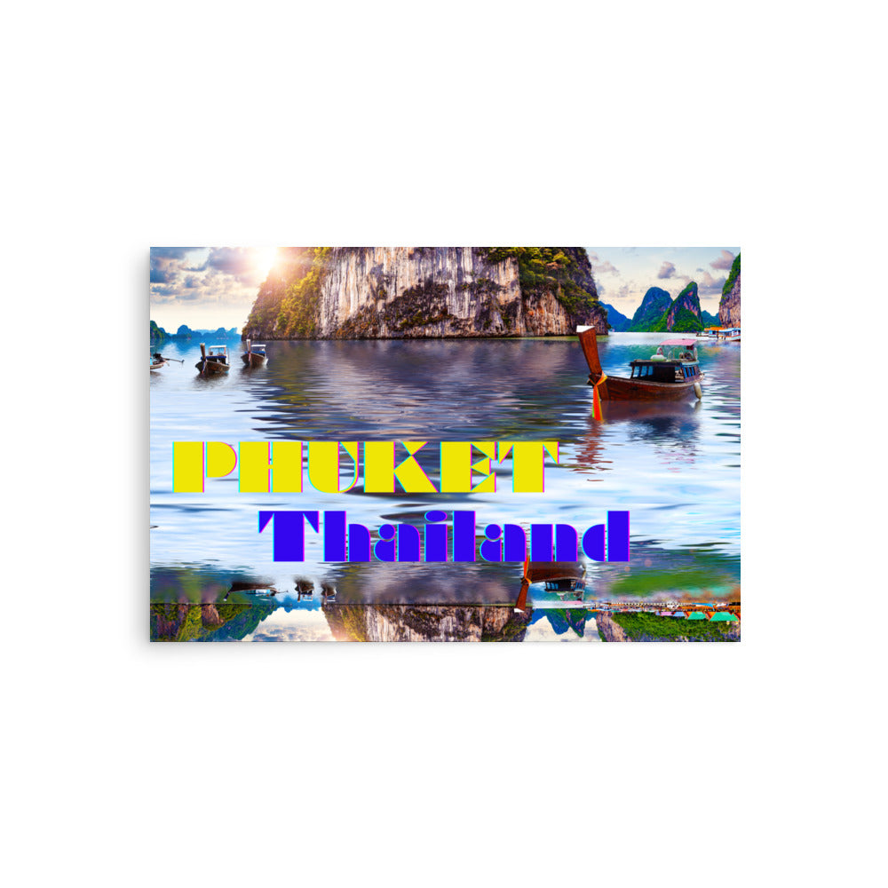 Scenic Phuket Landscape, Thailand, Poster