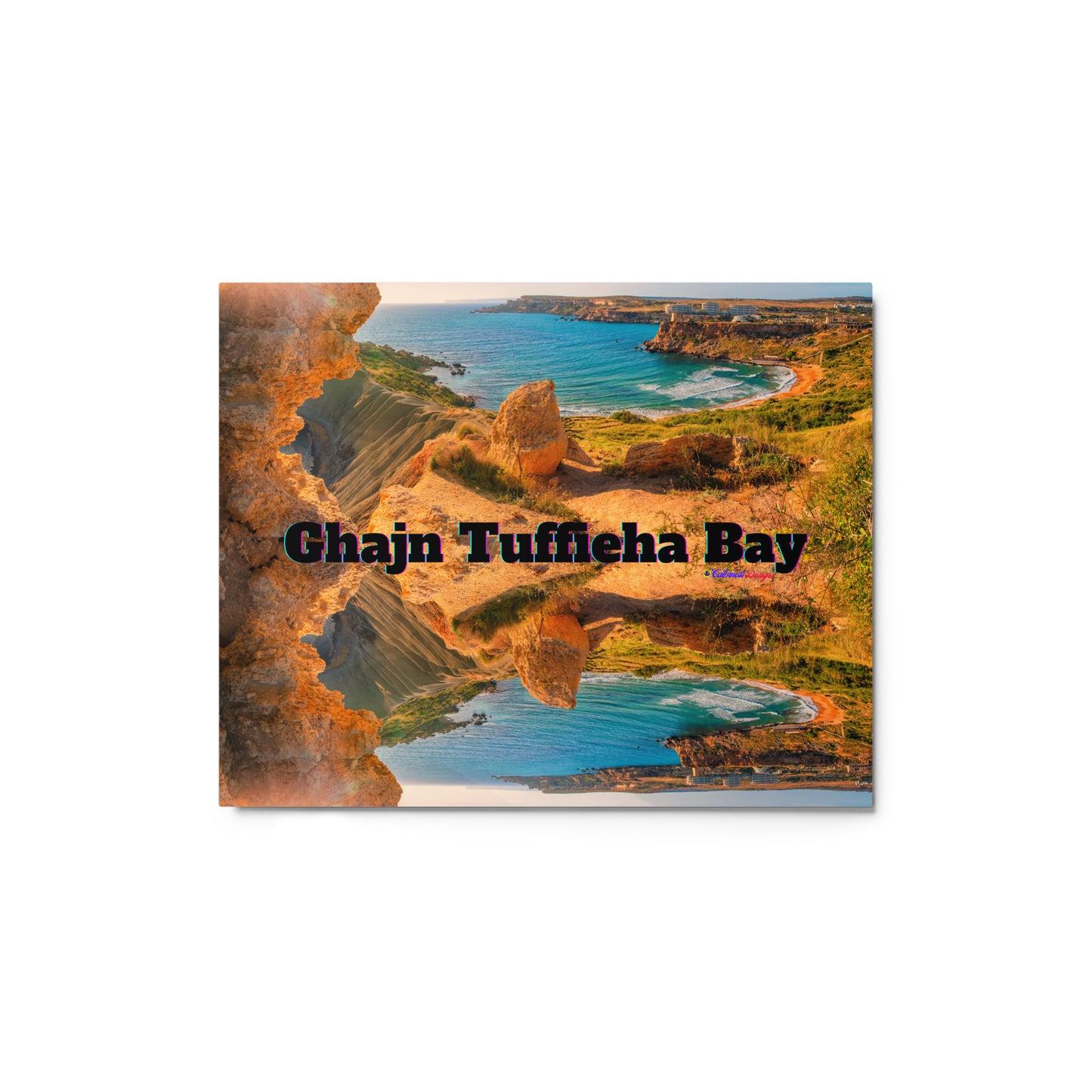 Ghajn Tuffieha Bay, Malta Beach, Metal prints