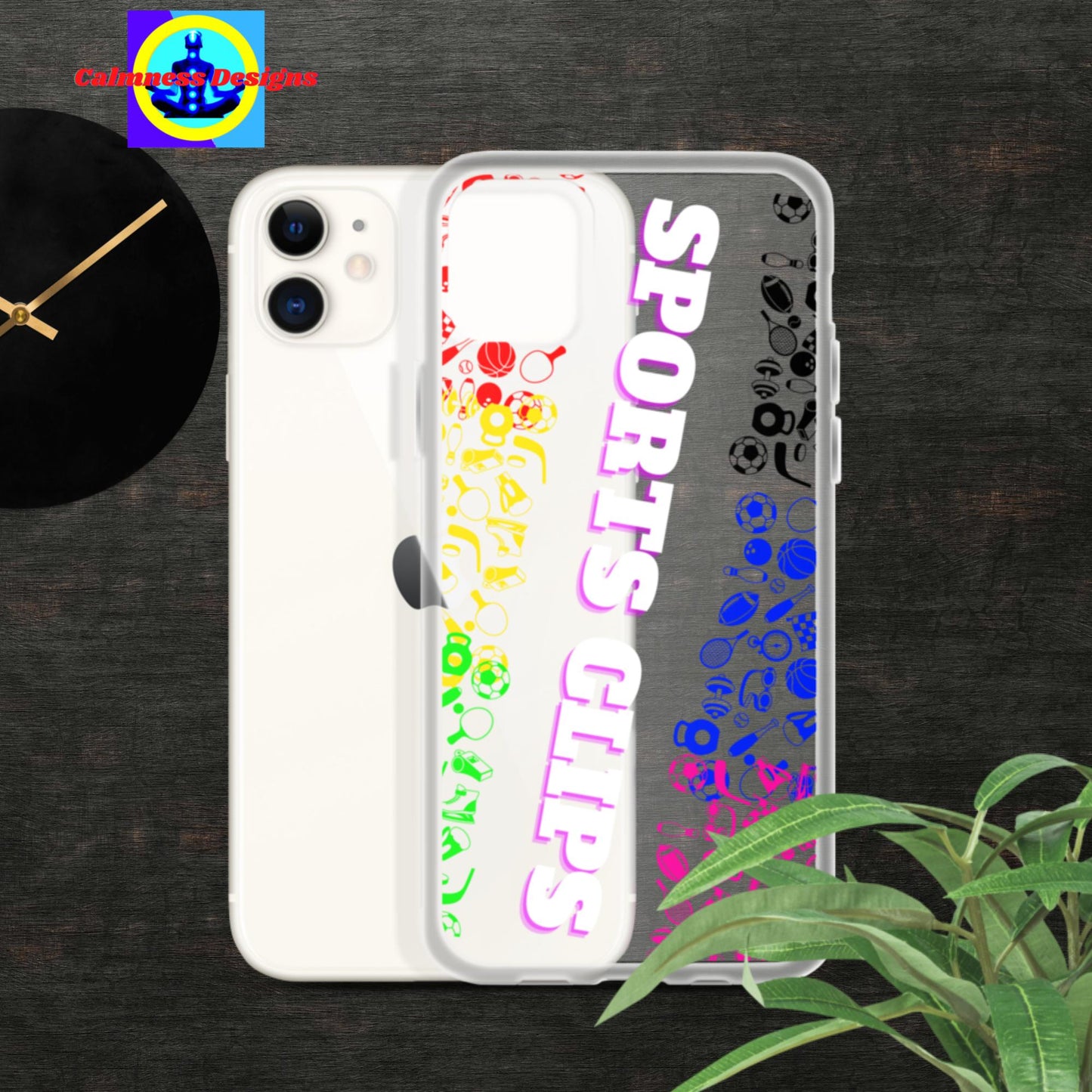 Sports Clips, Sports Balls, iPhone Case