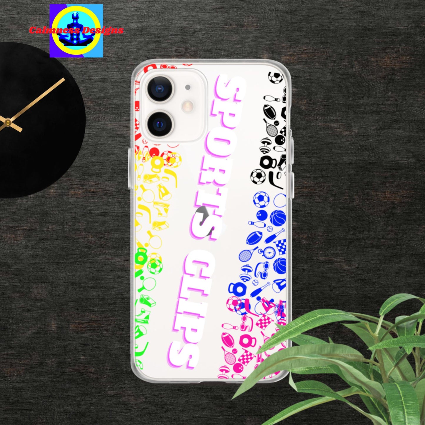 Sports Clips, Sports Balls, iPhone Case