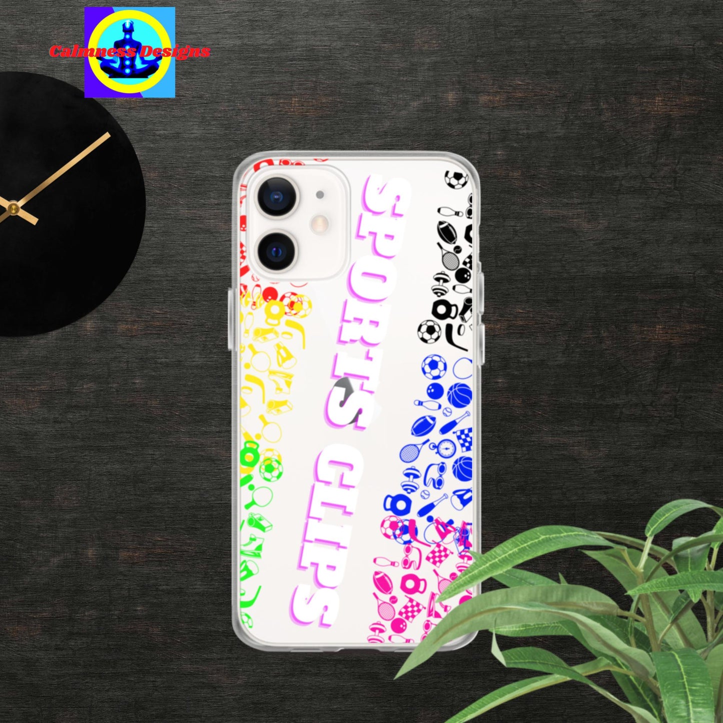 Sports Clips, Sports Balls, iPhone Case