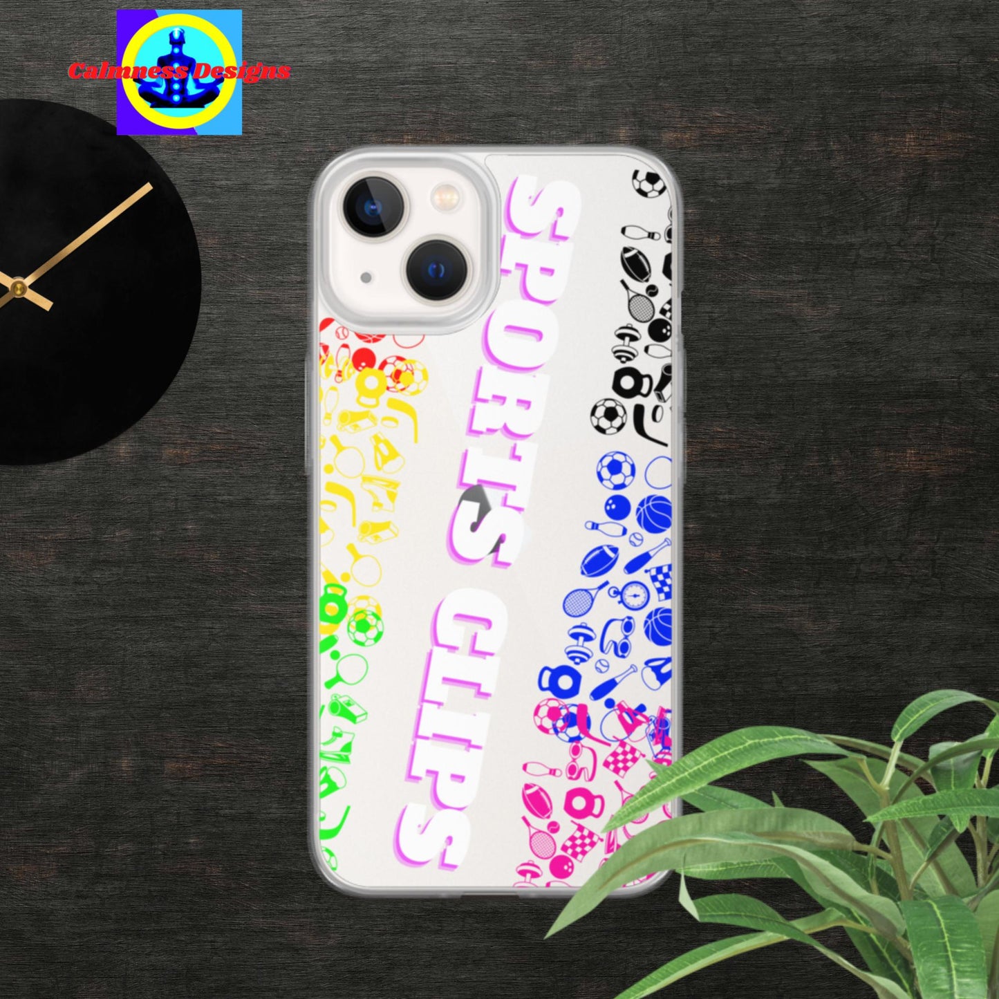 Sports Clips, Sports Balls, iPhone Case