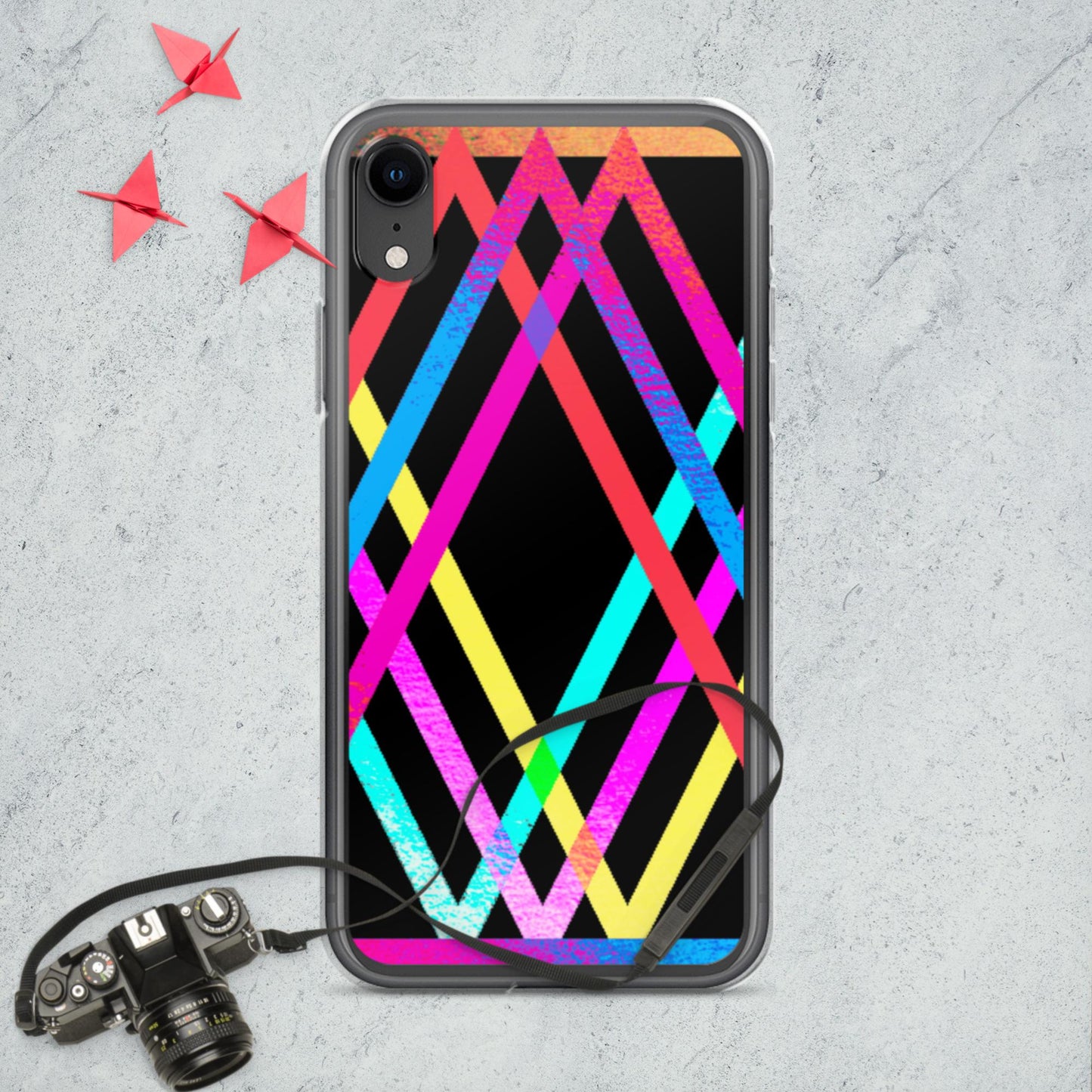 Designs Colorful, Parallels Lines, iPhone Case