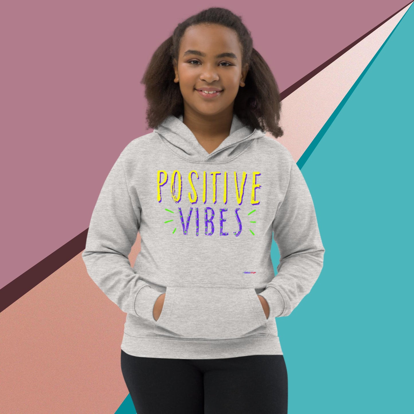 Positive Vibes, Kids Hoodie