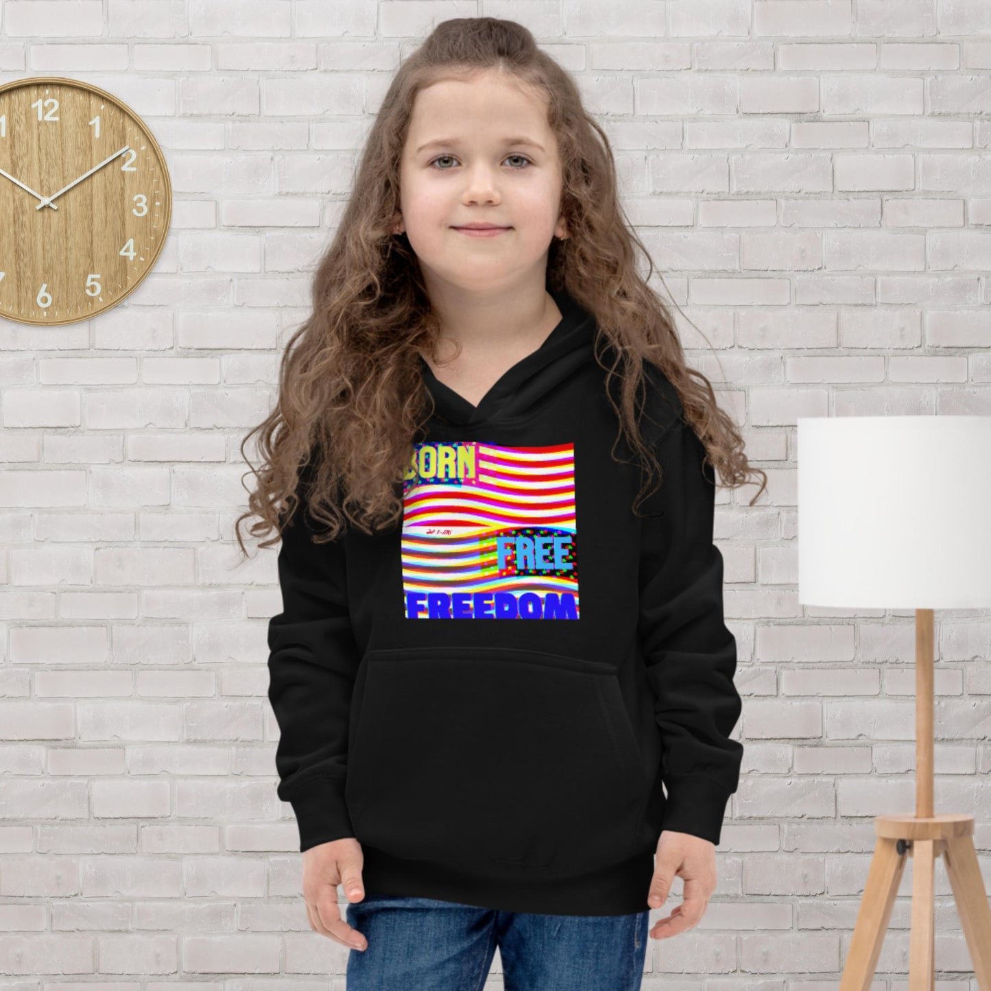 Born Free, Freedom, Kids Hoodie