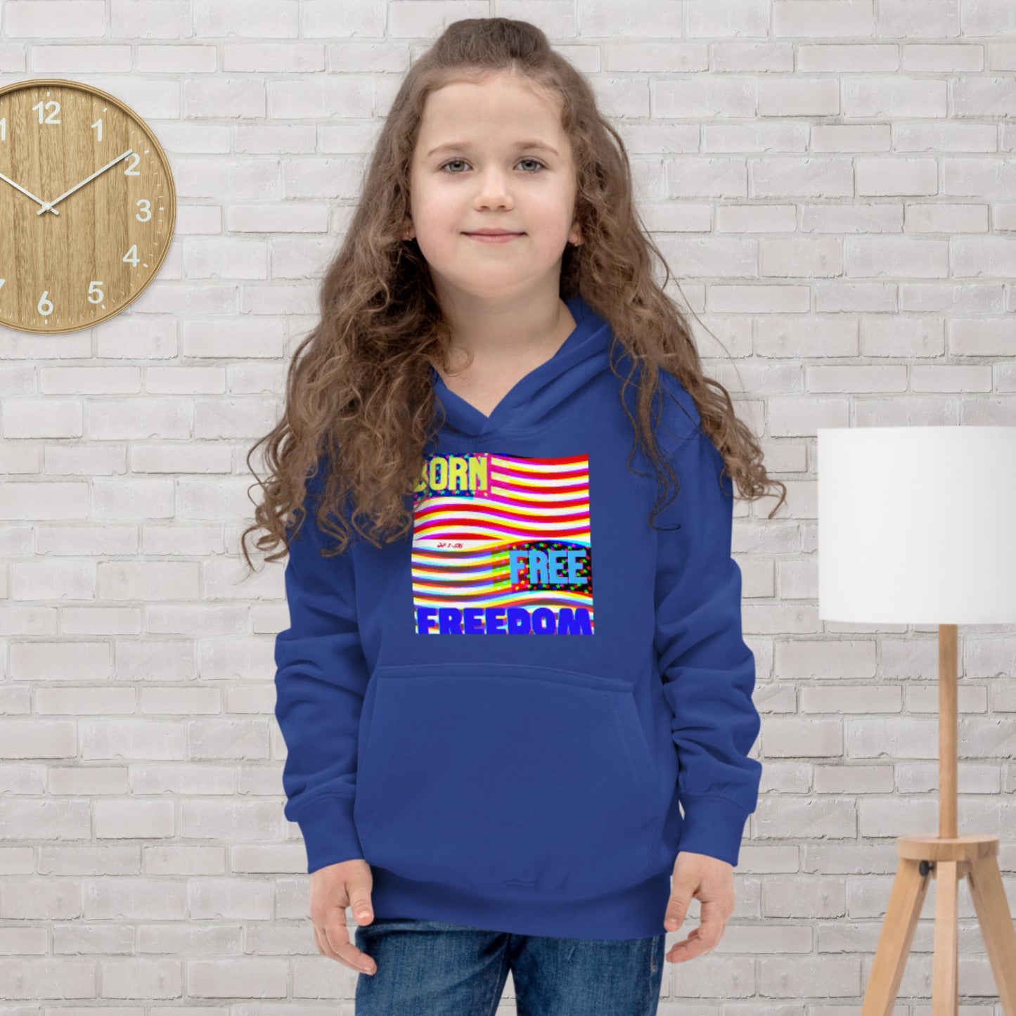 Born Free, Freedom, Kids Hoodie