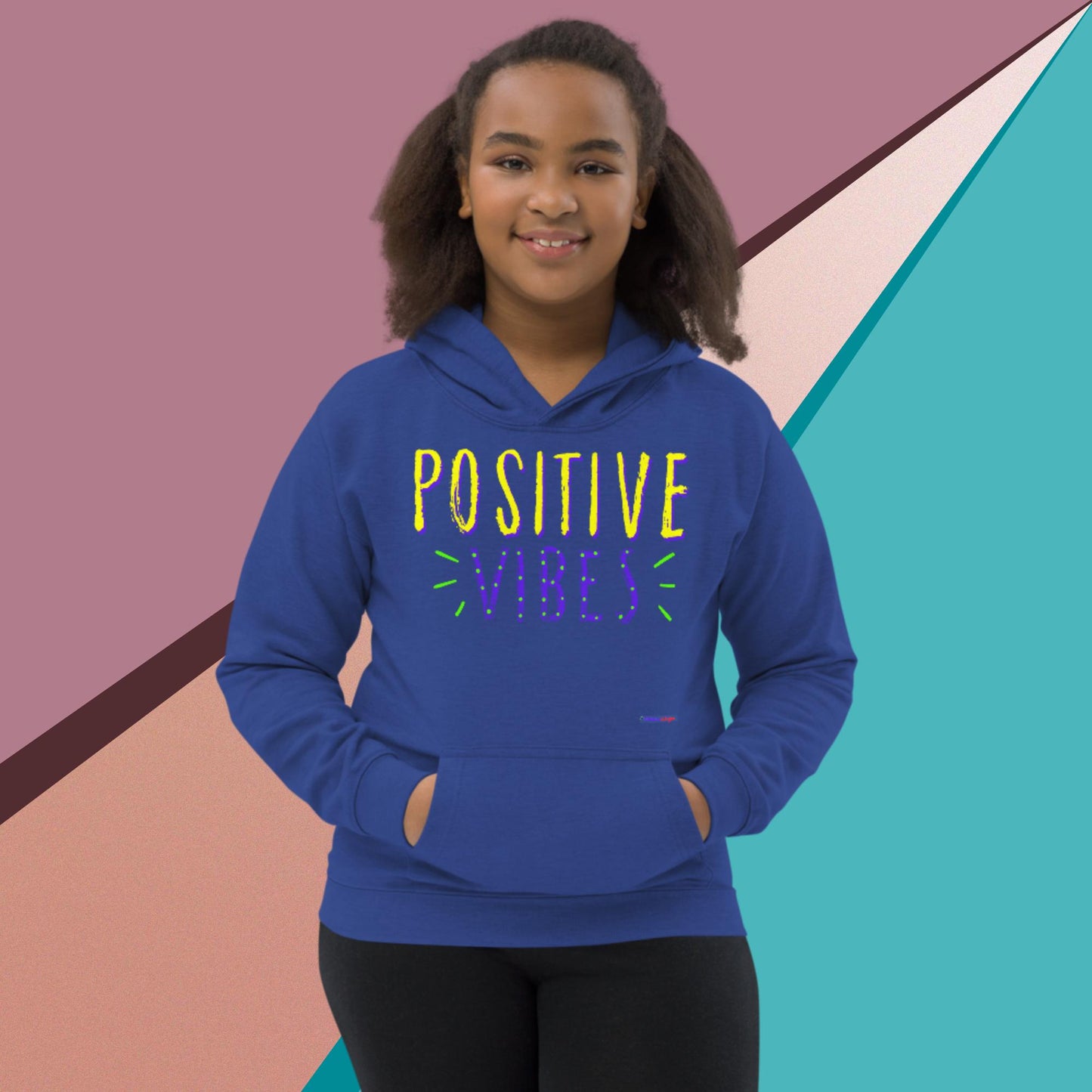 Positive Vibes, Kids Hoodie