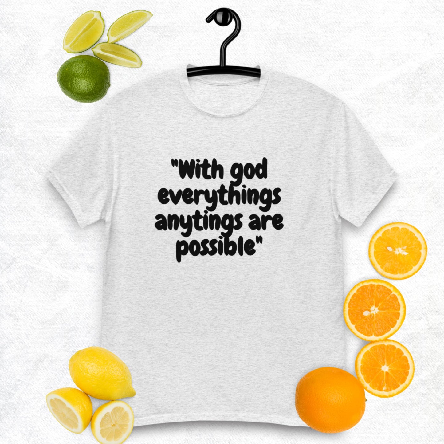 With God Everthings, Anything's are Possible.