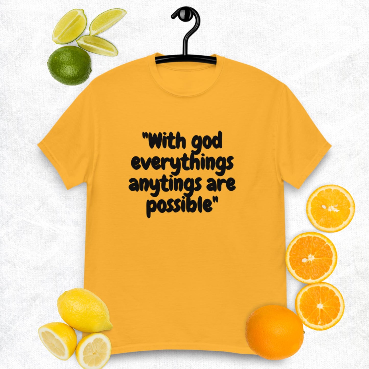 With God Everthings, Anything's are Possible.