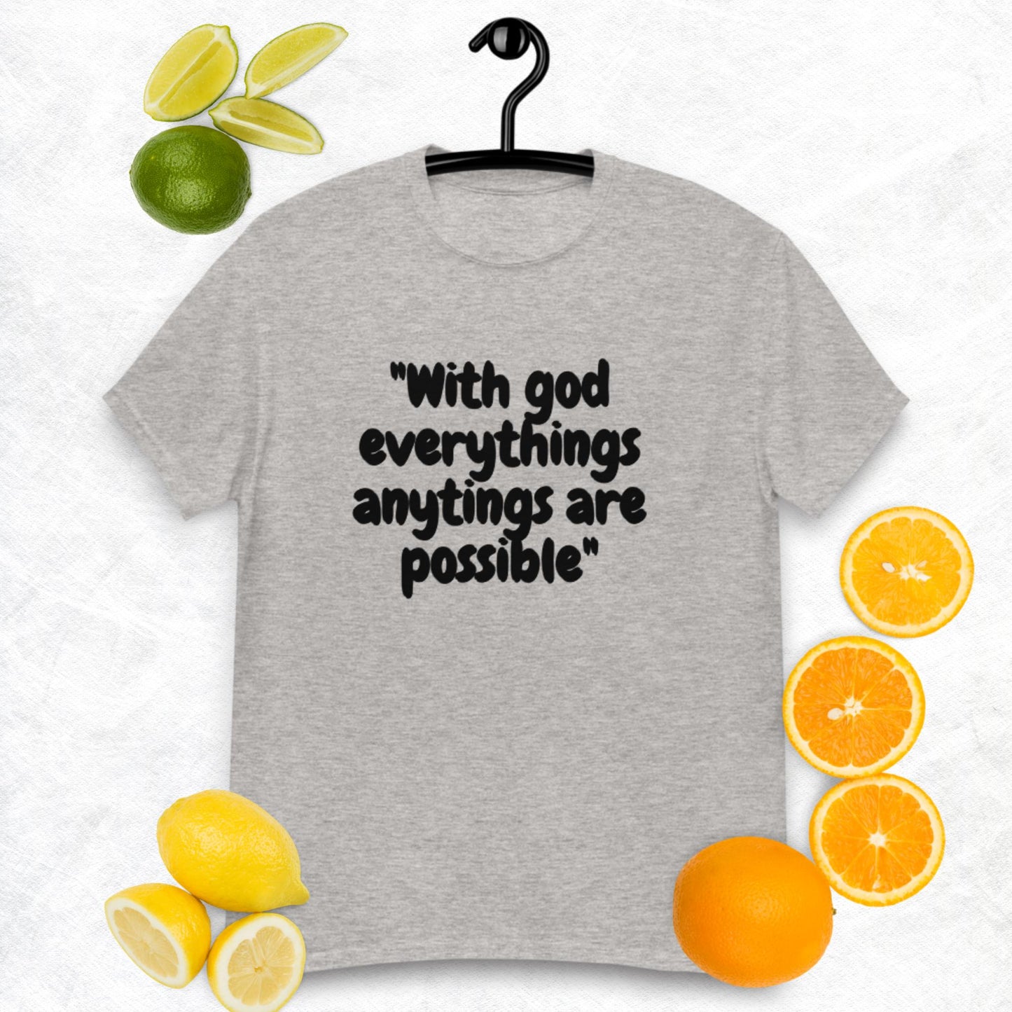 With God Everthings, Anything's are Possible.