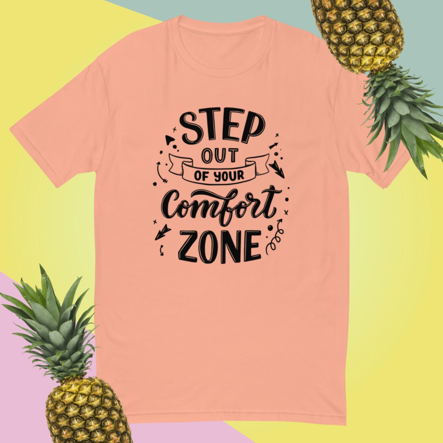 Step Out Of Your Comfort Zone, Short Sleeve T-shirt