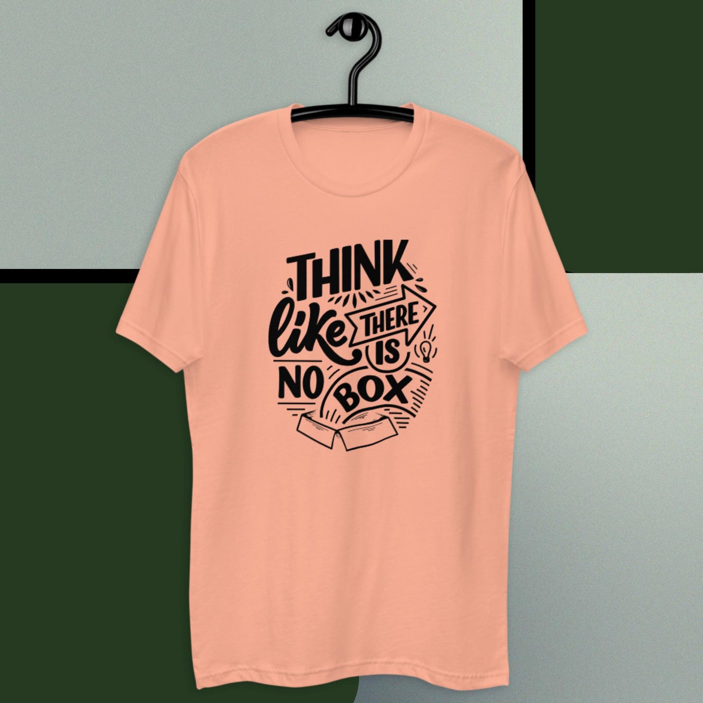 Think Like There Is No Box Short Sleeve T-shirt