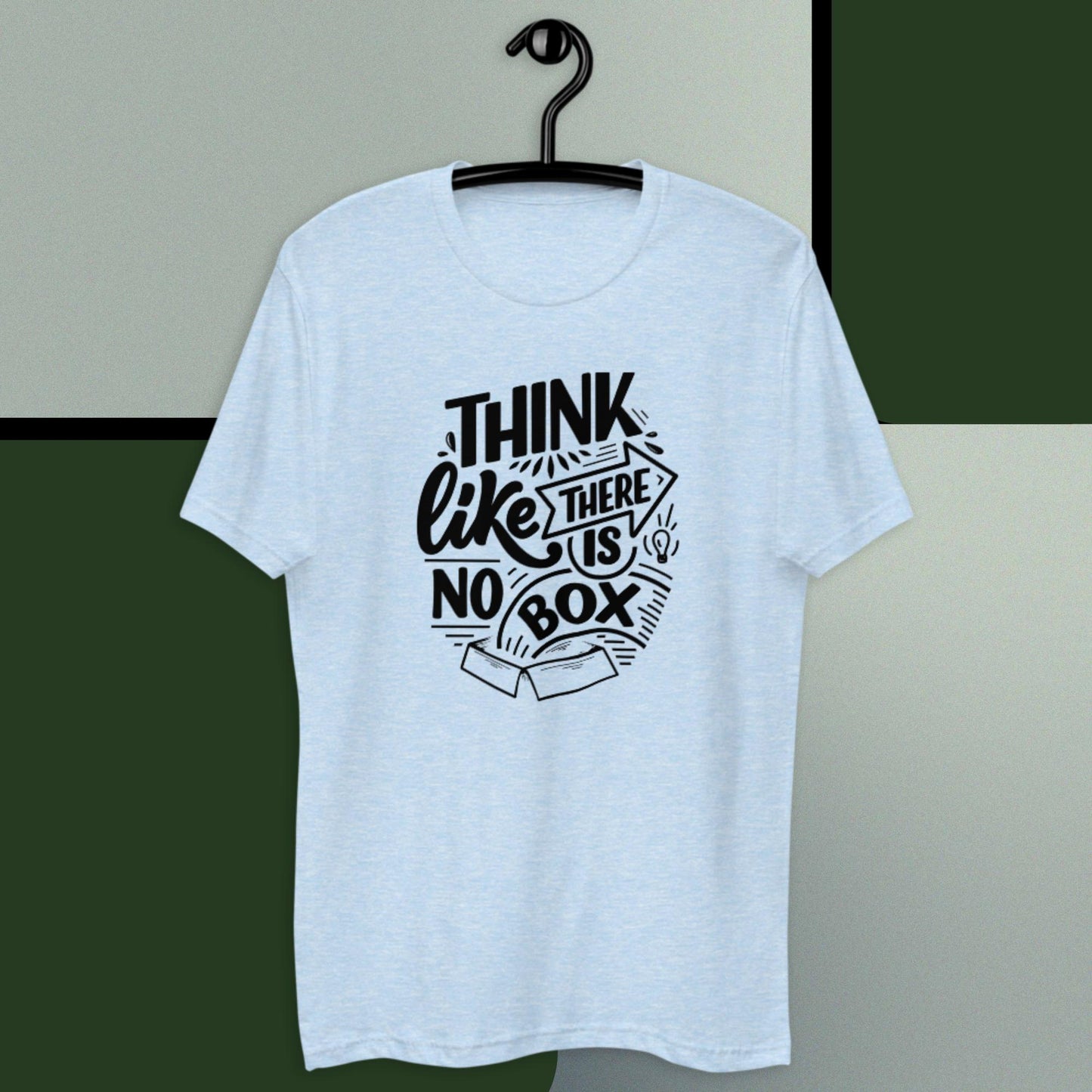 Think Like There Is No Box Short Sleeve T-shirt